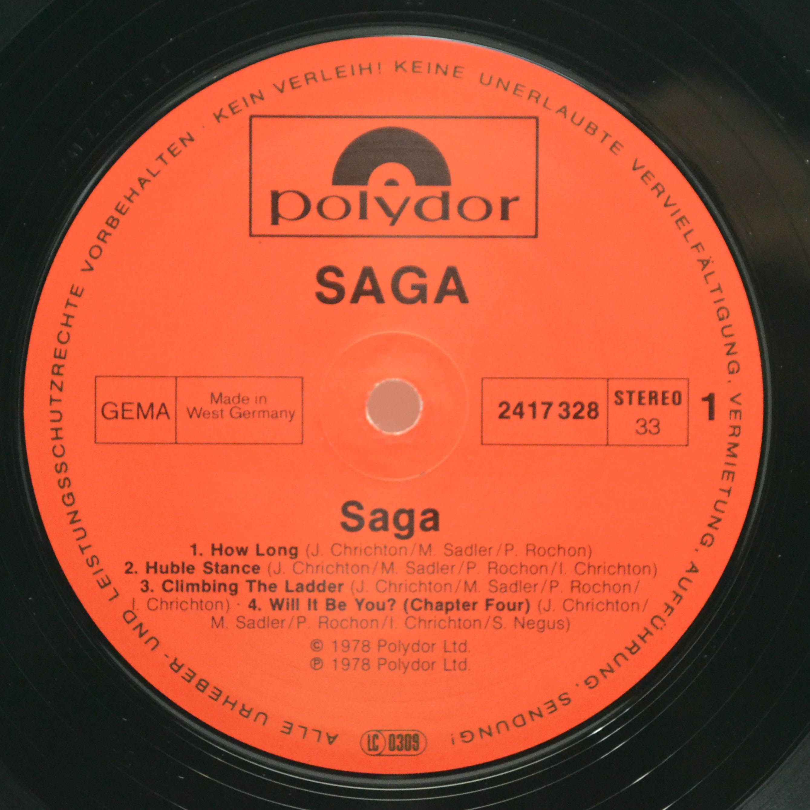 Saga — Saga, 1978