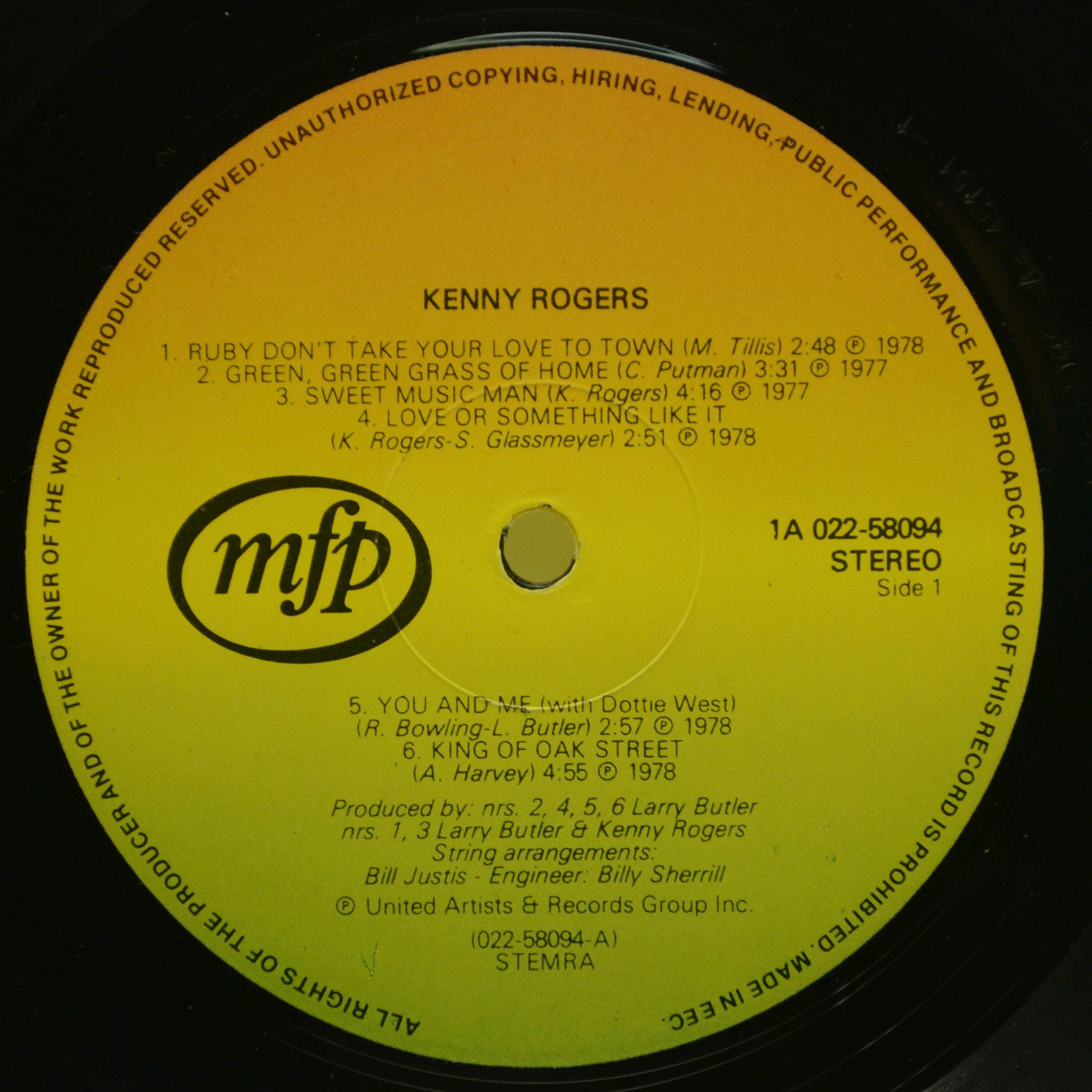 Kenny Rogers — Collection, 1980