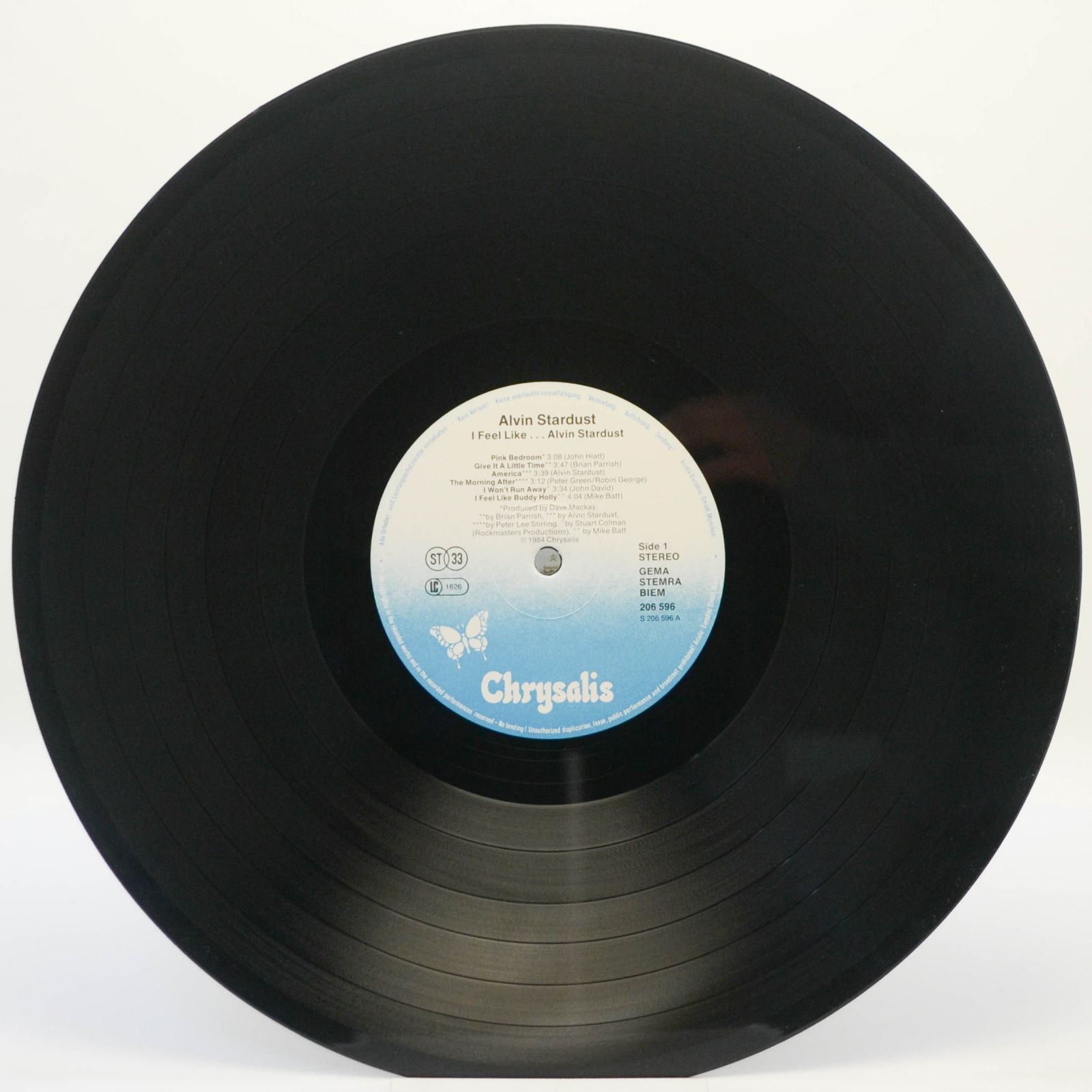 Alvin Stardust — I Feel Like... Alvin Stardust, 1984