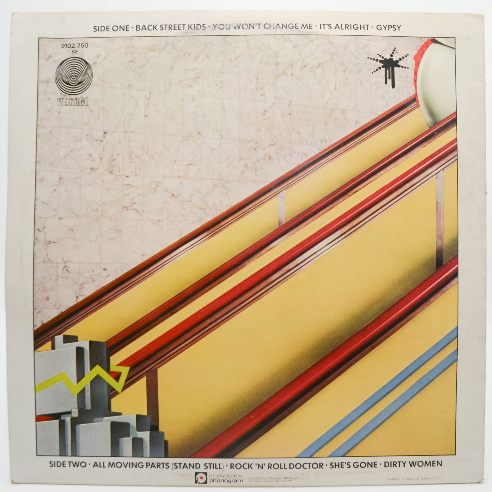 Black Sabbath — Technical Ecstasy (1-st, UK), 1976