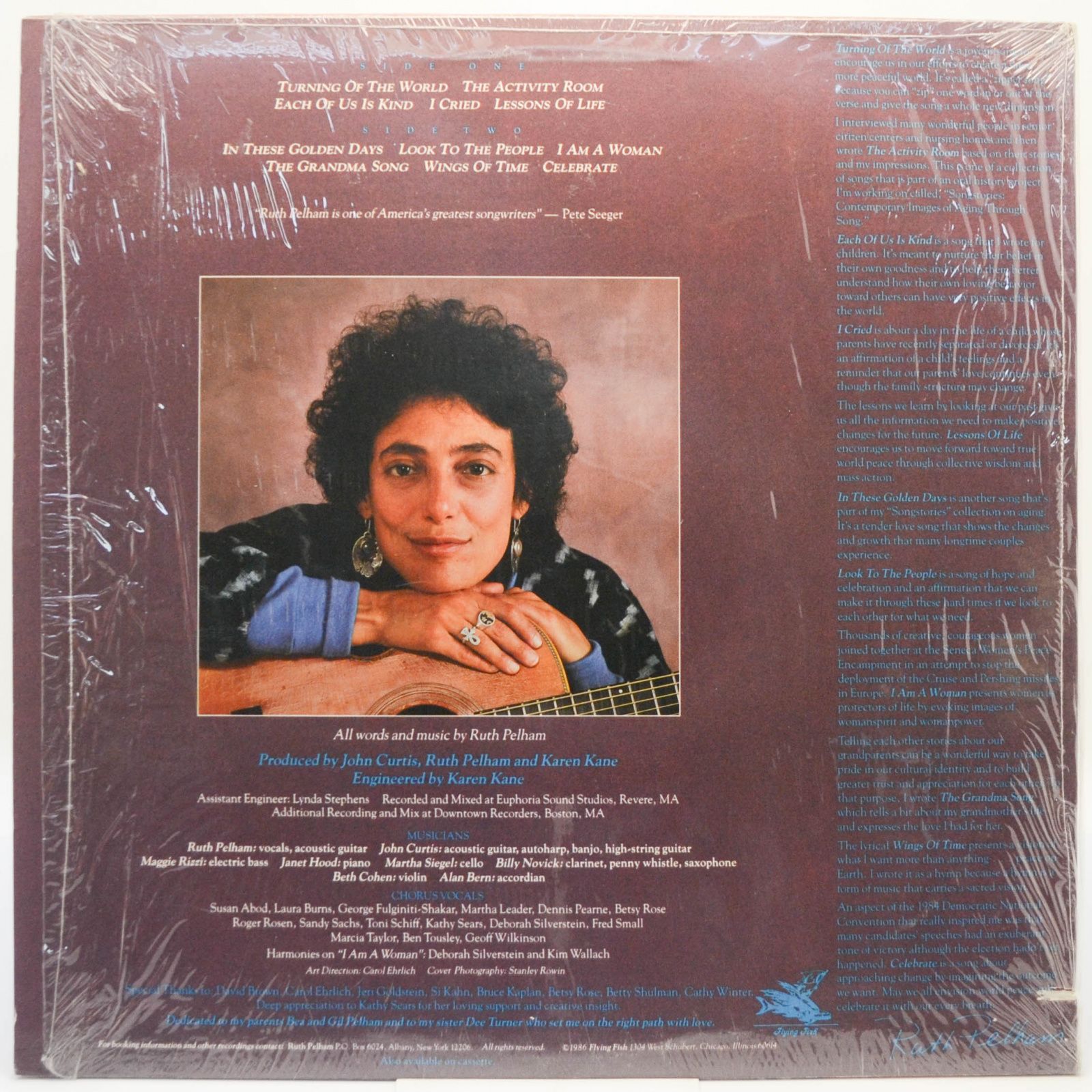 Ruth Pelham — Look To The People, 1986