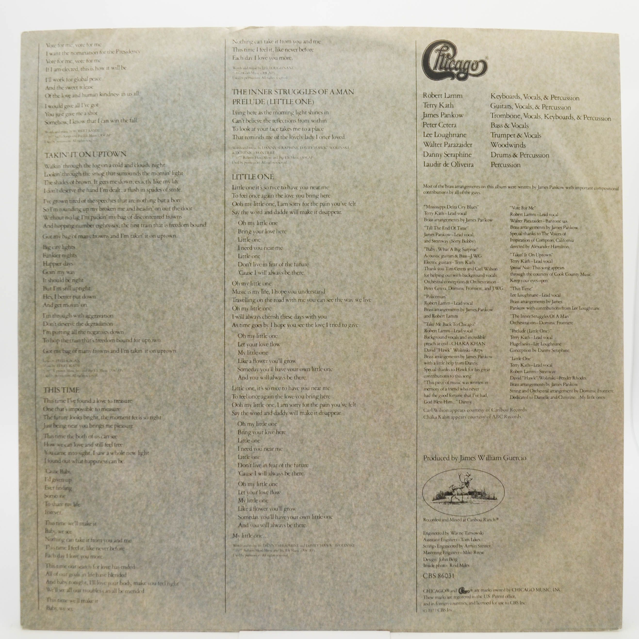 Chicago — Chicago XI, 1977