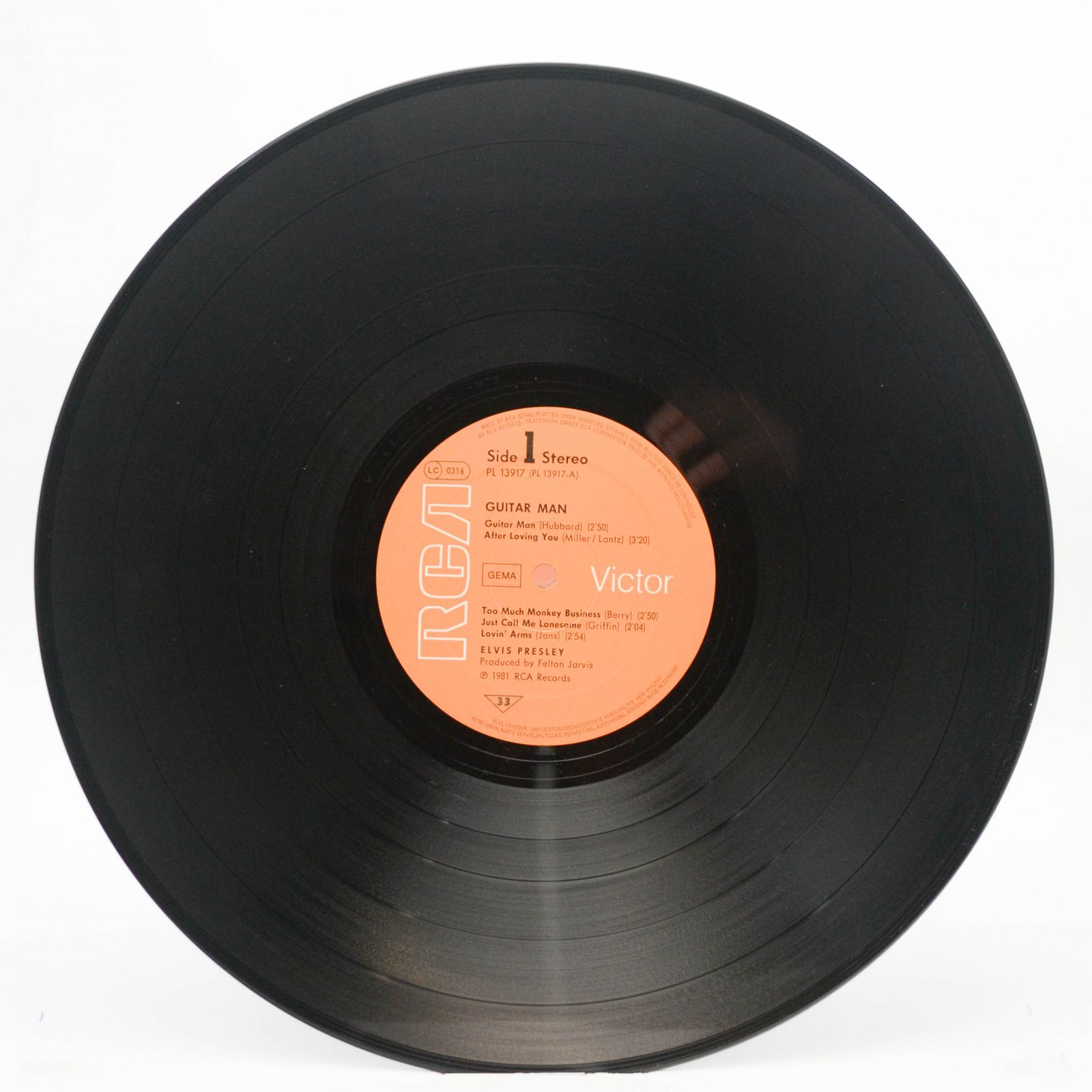 Elvis — Guitar Man, 1981