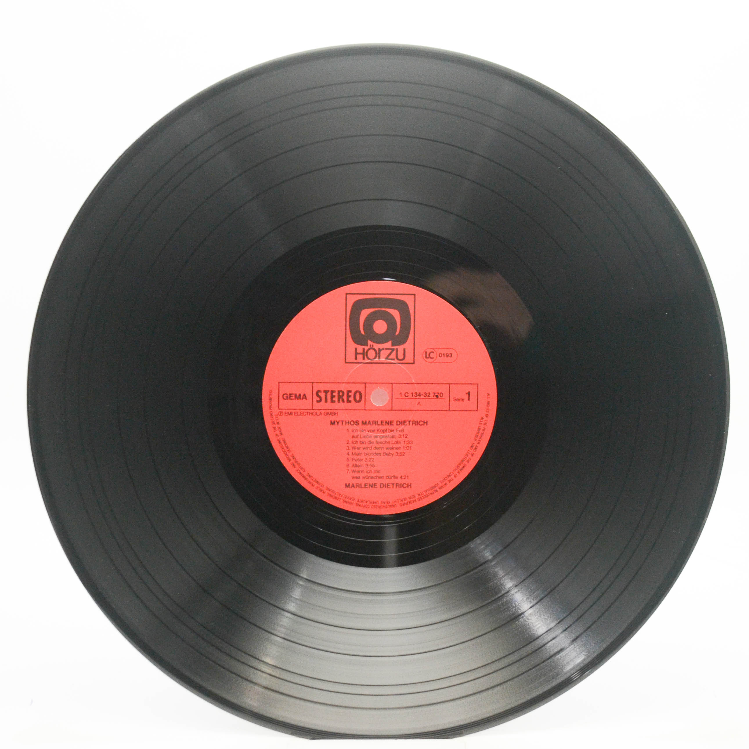 Marlene Dietrich — Mythos Marlene Dietrich (2LP), 1978