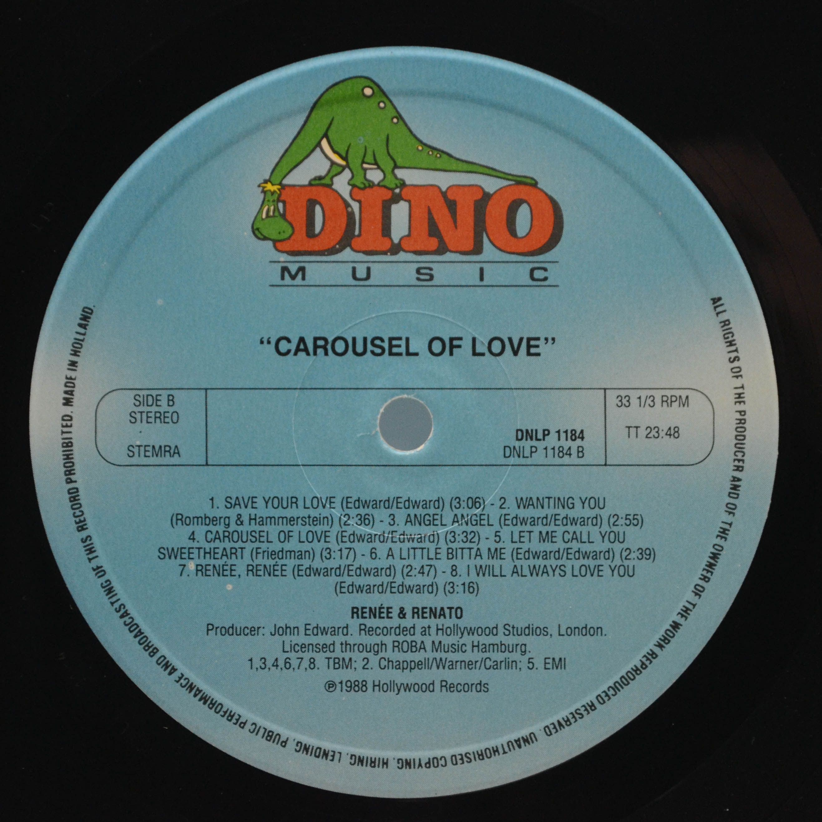 Renée & Renato — Carousel Of Love, 1988