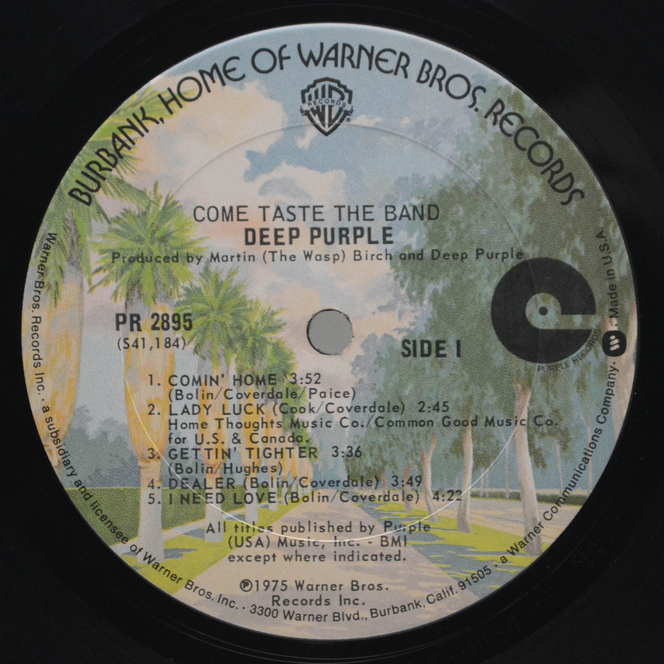 Deep Purple — Come Taste The Band (USA), 1975