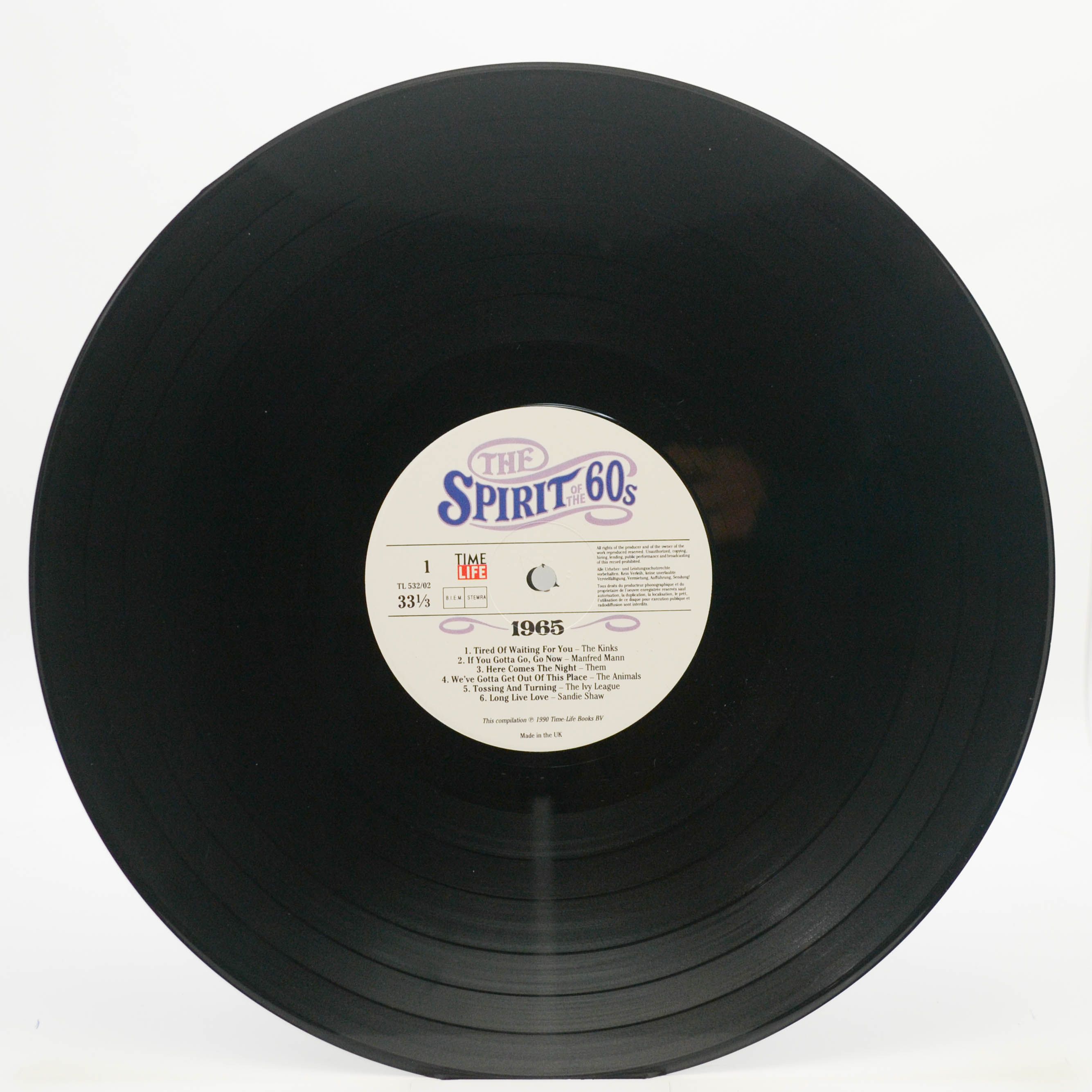 Various — The Spirit Of The 60s: 1965 (2LP), 1990