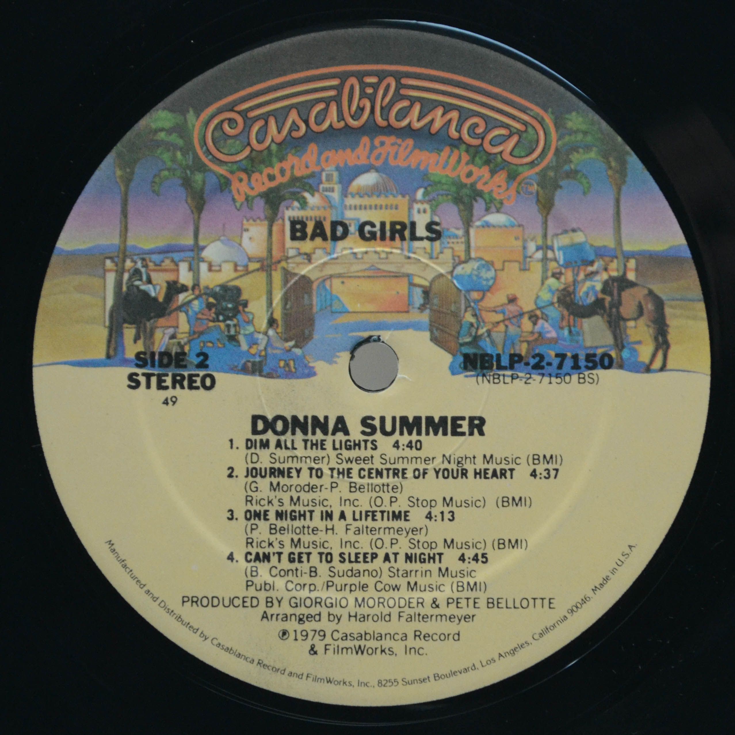 Donna Summer — Bad Girls (2LP, USA), 1979