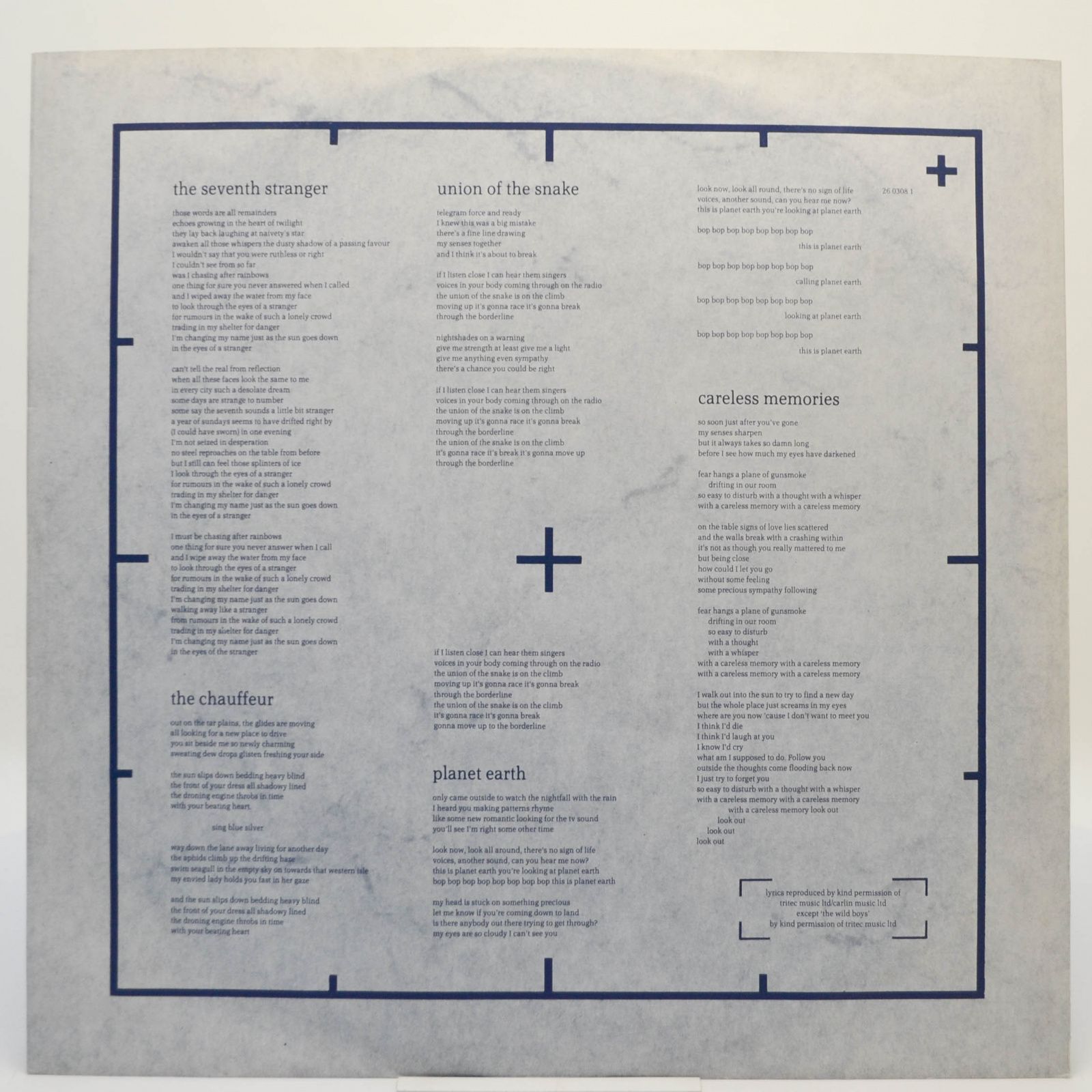 Duran Duran — Arena, 1984