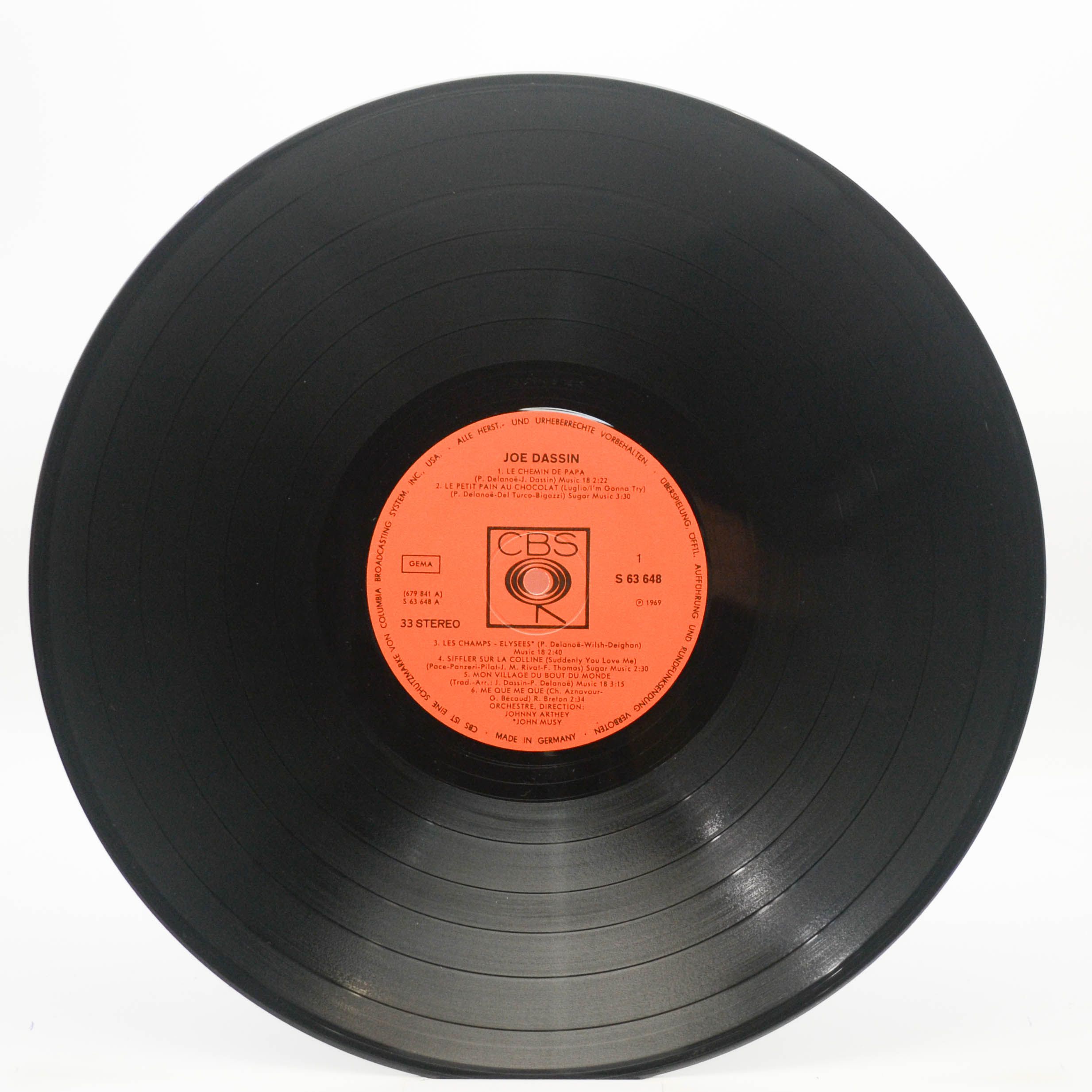 Joe Dassin — Joe Dassin, 1969