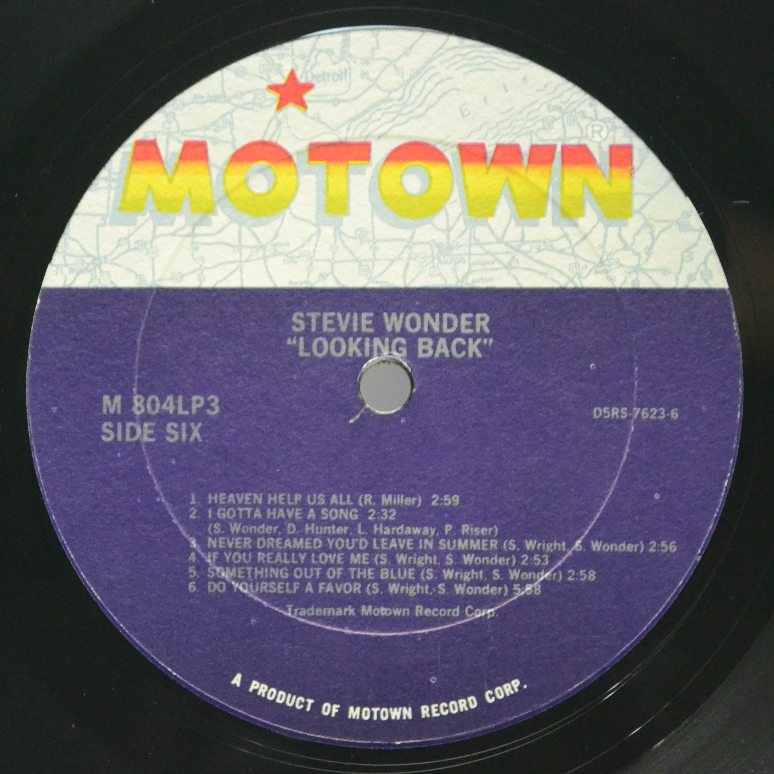 Stevie Wonder — Looking Back (3LP, USA), 1974