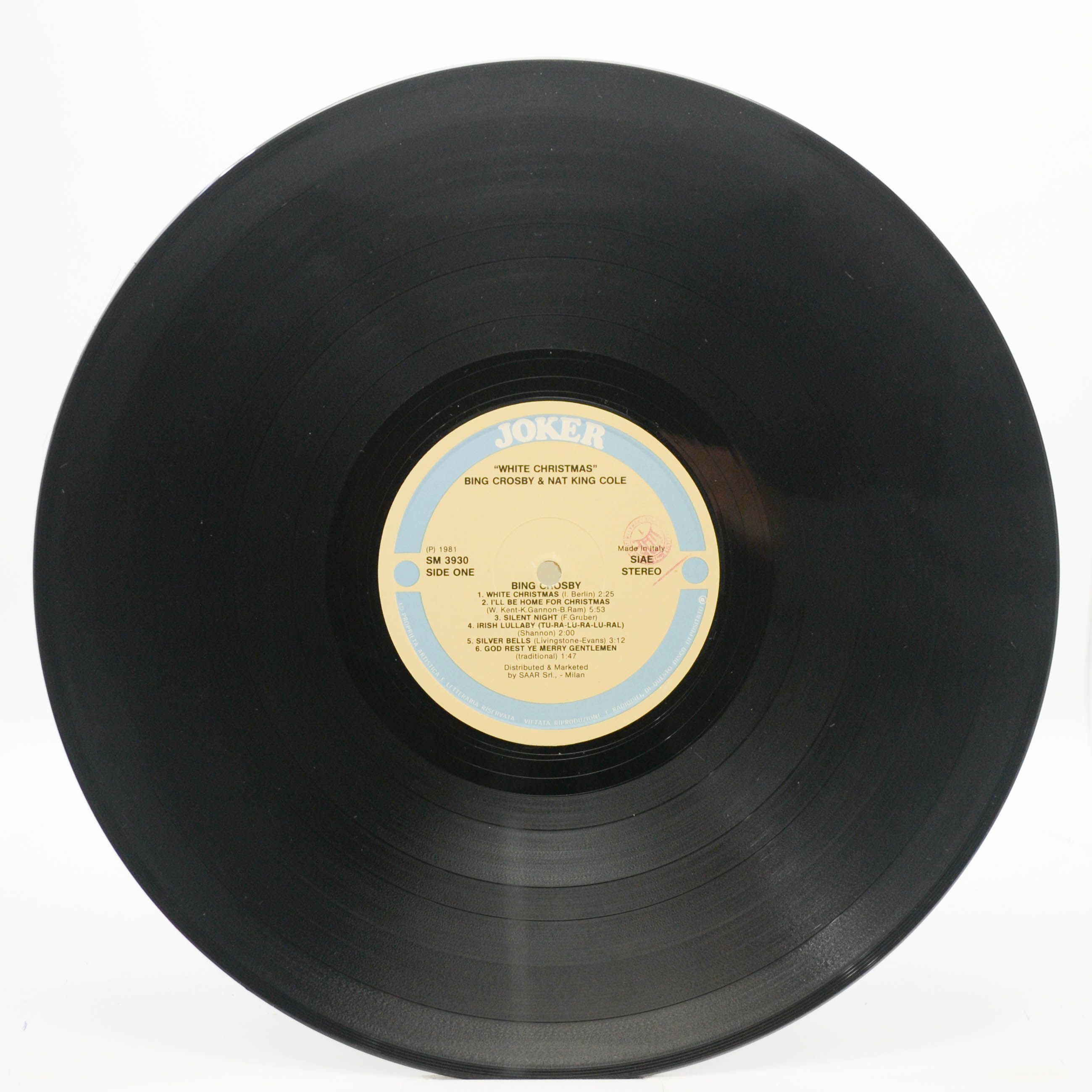 Bing Crosby & Nat King Cole — White Christmas, 1981