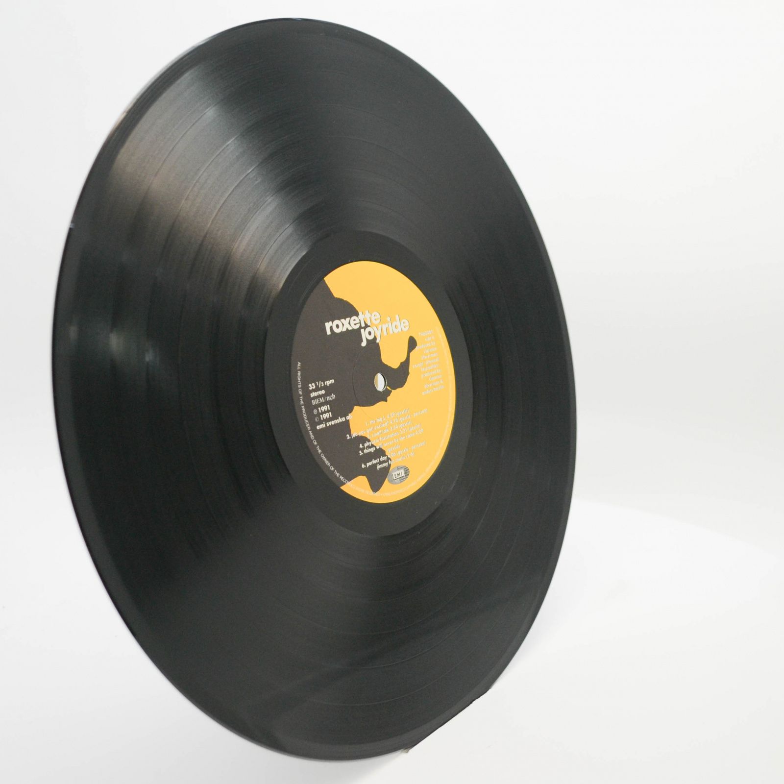 Roxette — Joyride (1-st, Sweden), 1991