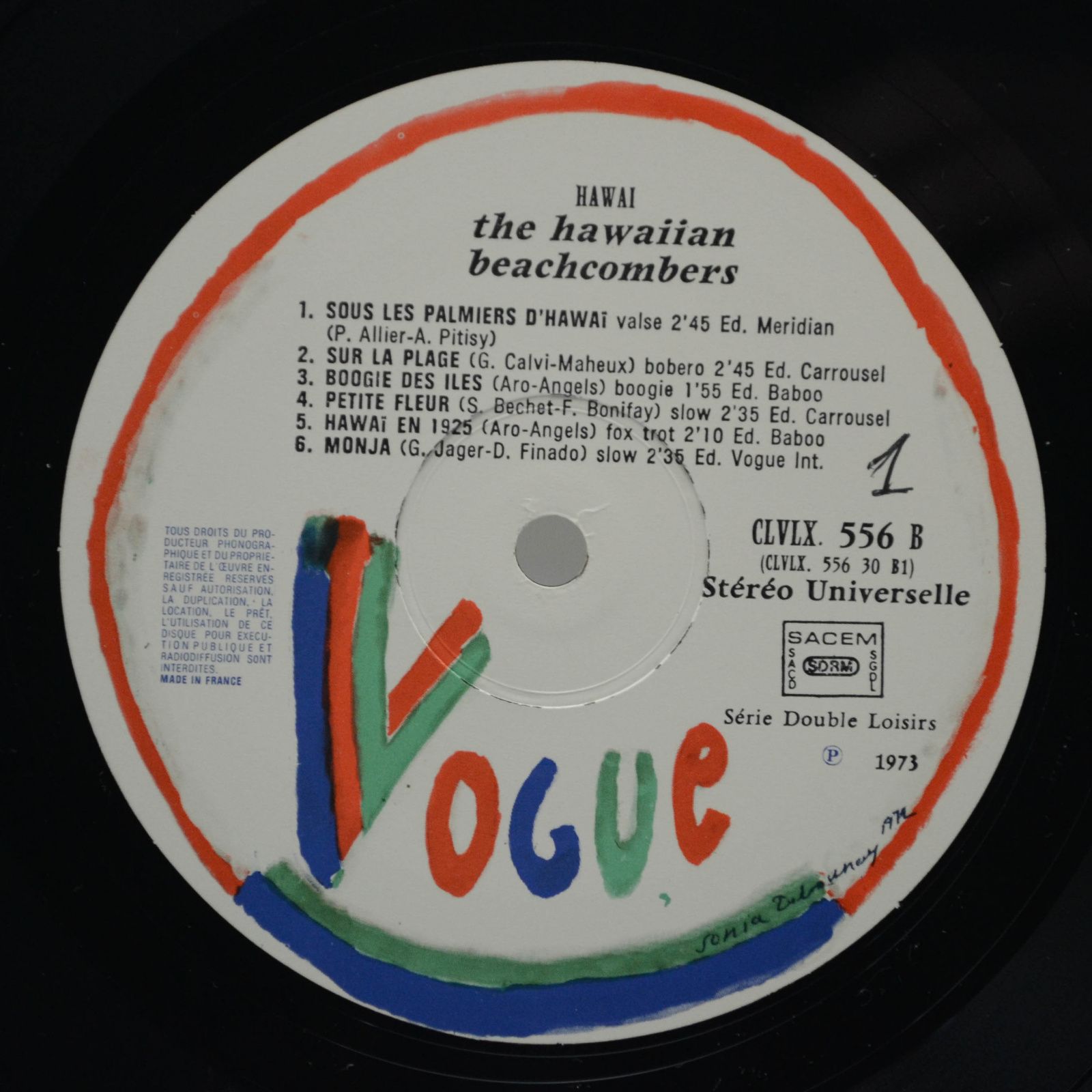 Hawaiian Beachcombers — Hawaïï... Hawaïï... (2LP), 1976