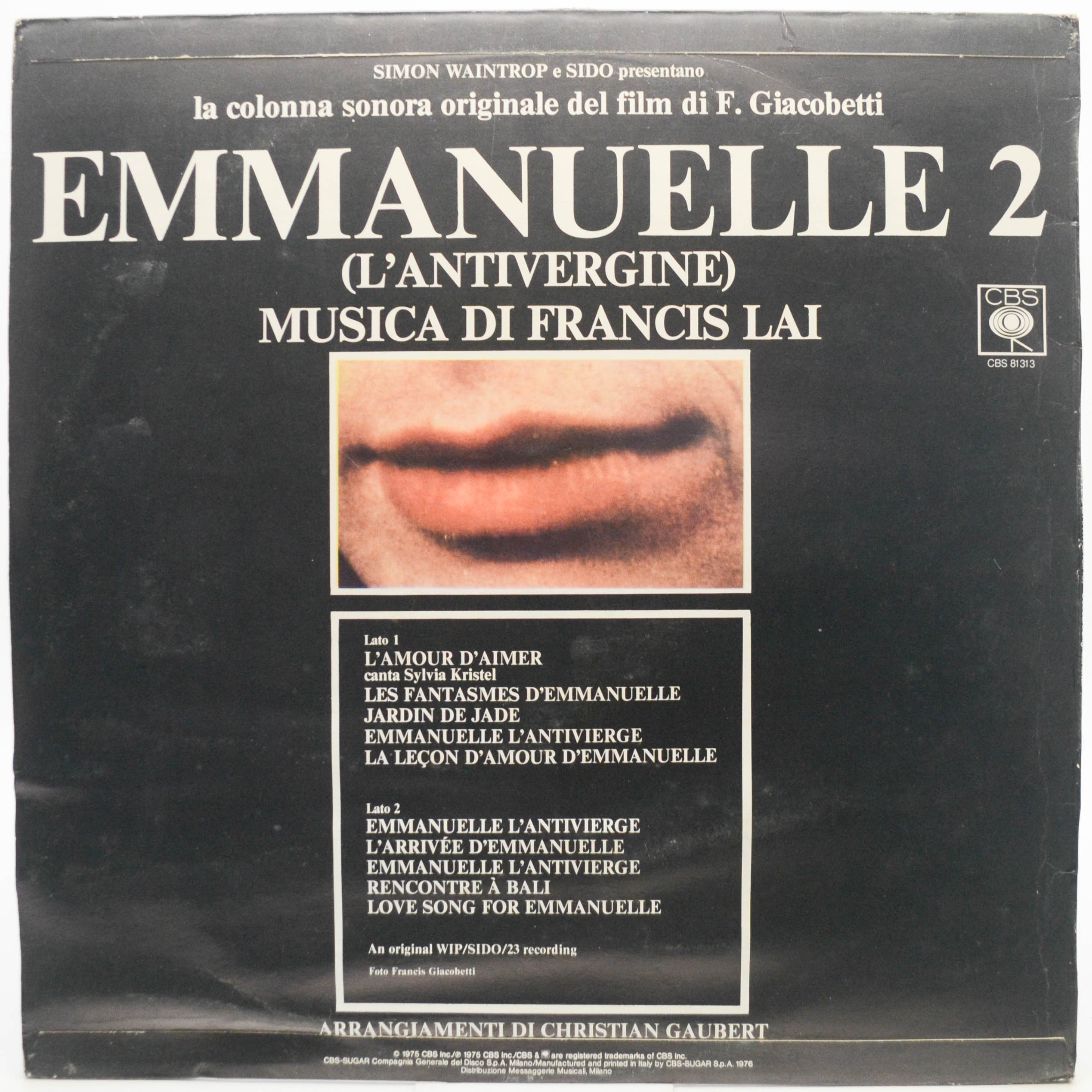 Francis Lai — Emmanuelle 2 (L'Antivergine), 1976