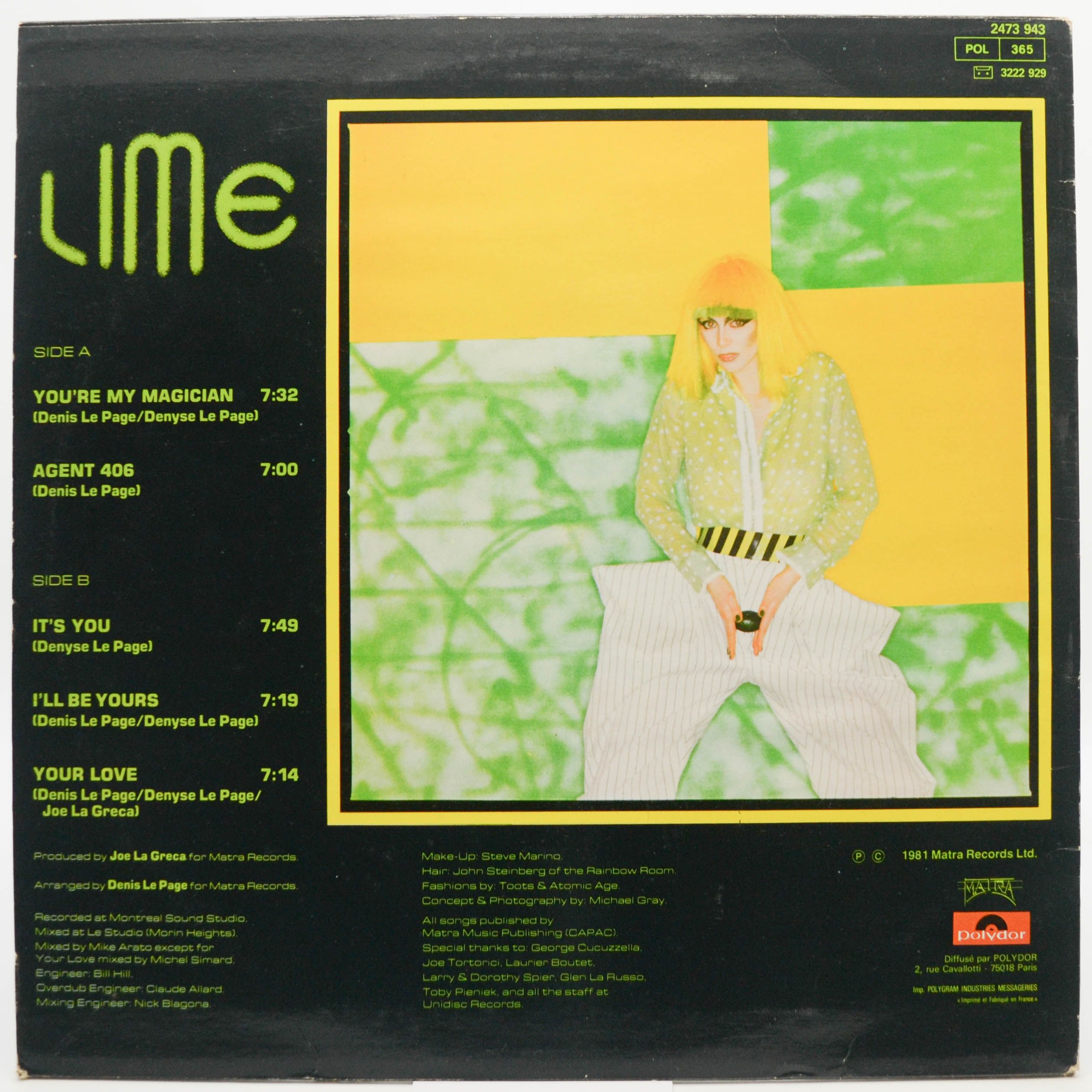 Lime — Your Love, 1981