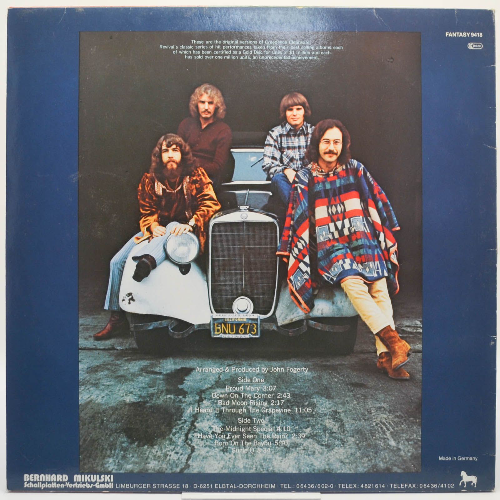 Creedence Clearwater Revival — Creedence Gold, 1972