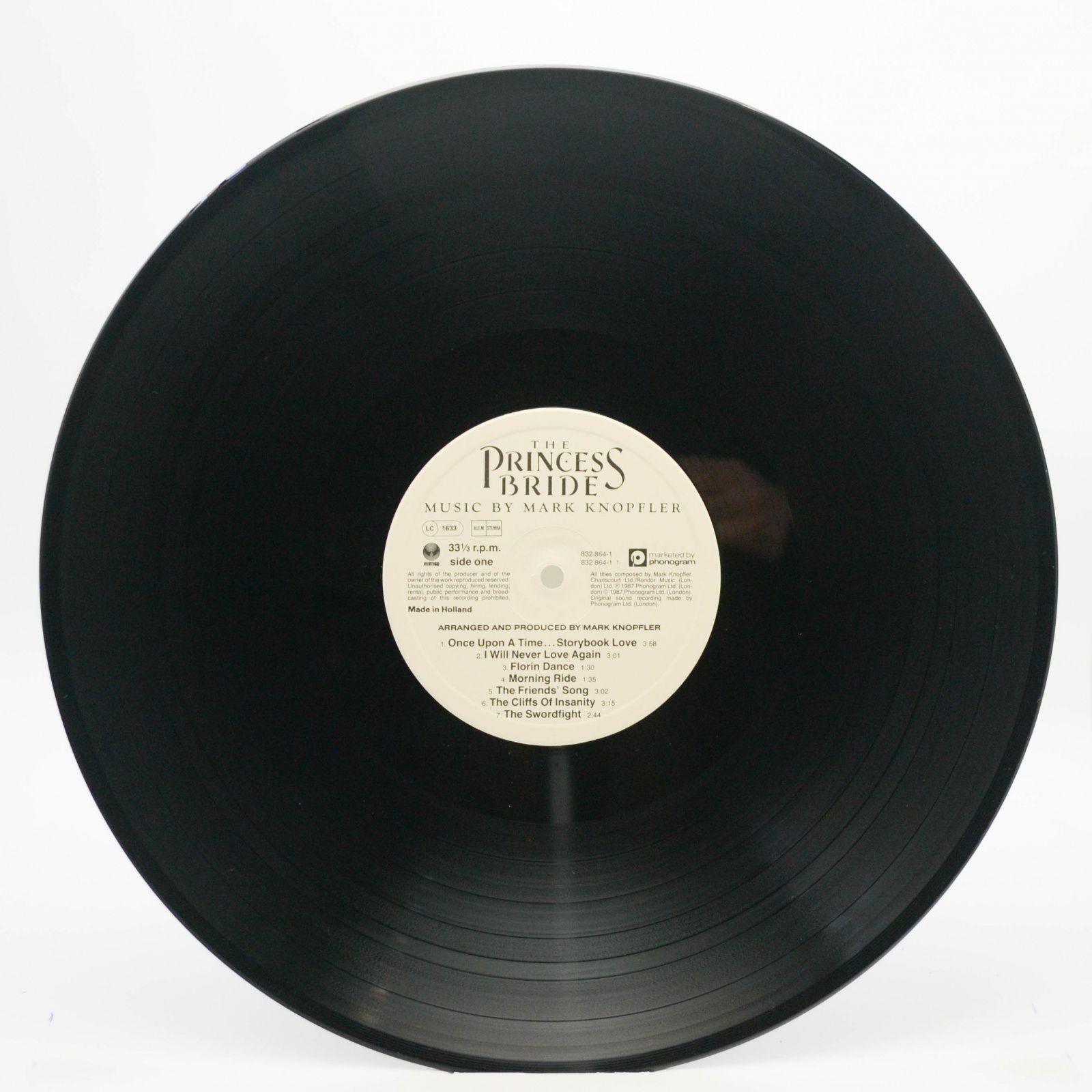 Mark Knopfler — The Princess Bride, 1987