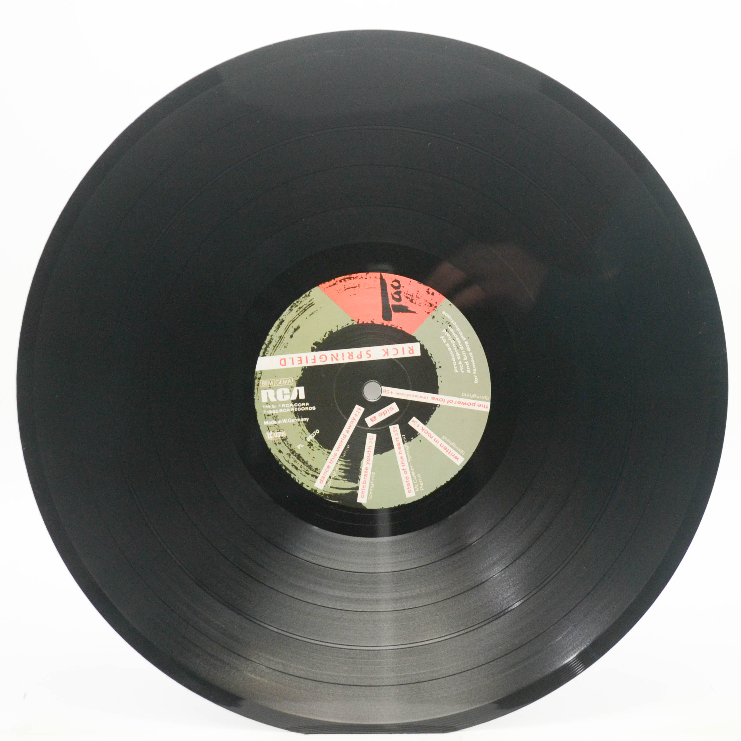 Rick Springfield — Tao, 1985