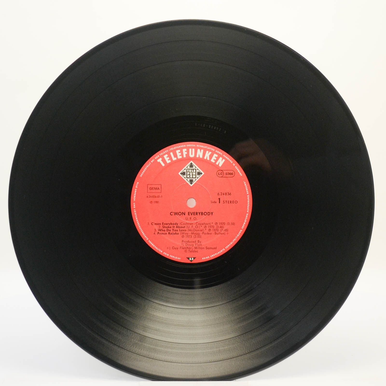 UFO — C'Mon Everybody, 1981