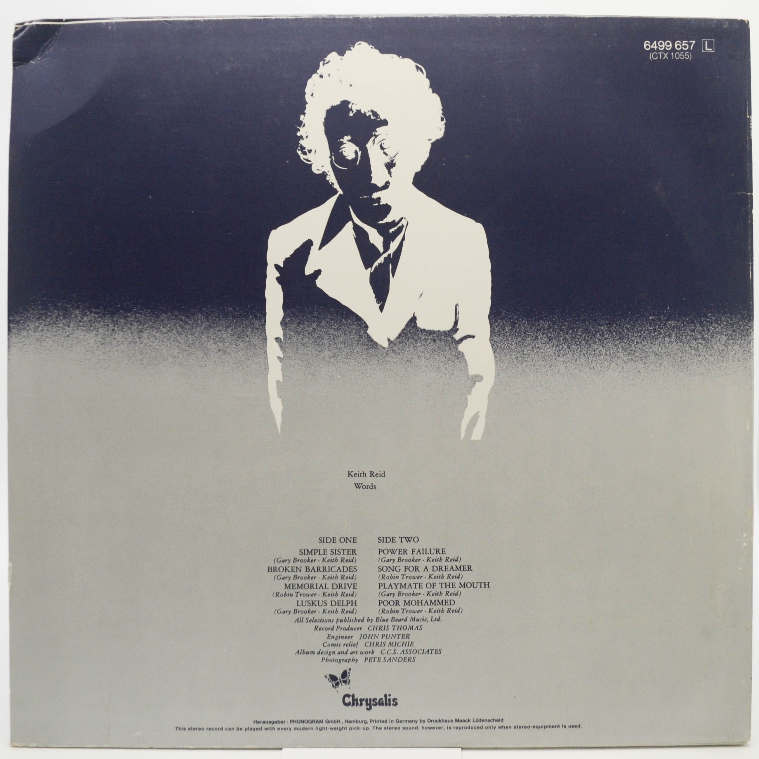 Procol Harum — Broken Barricades, 1971