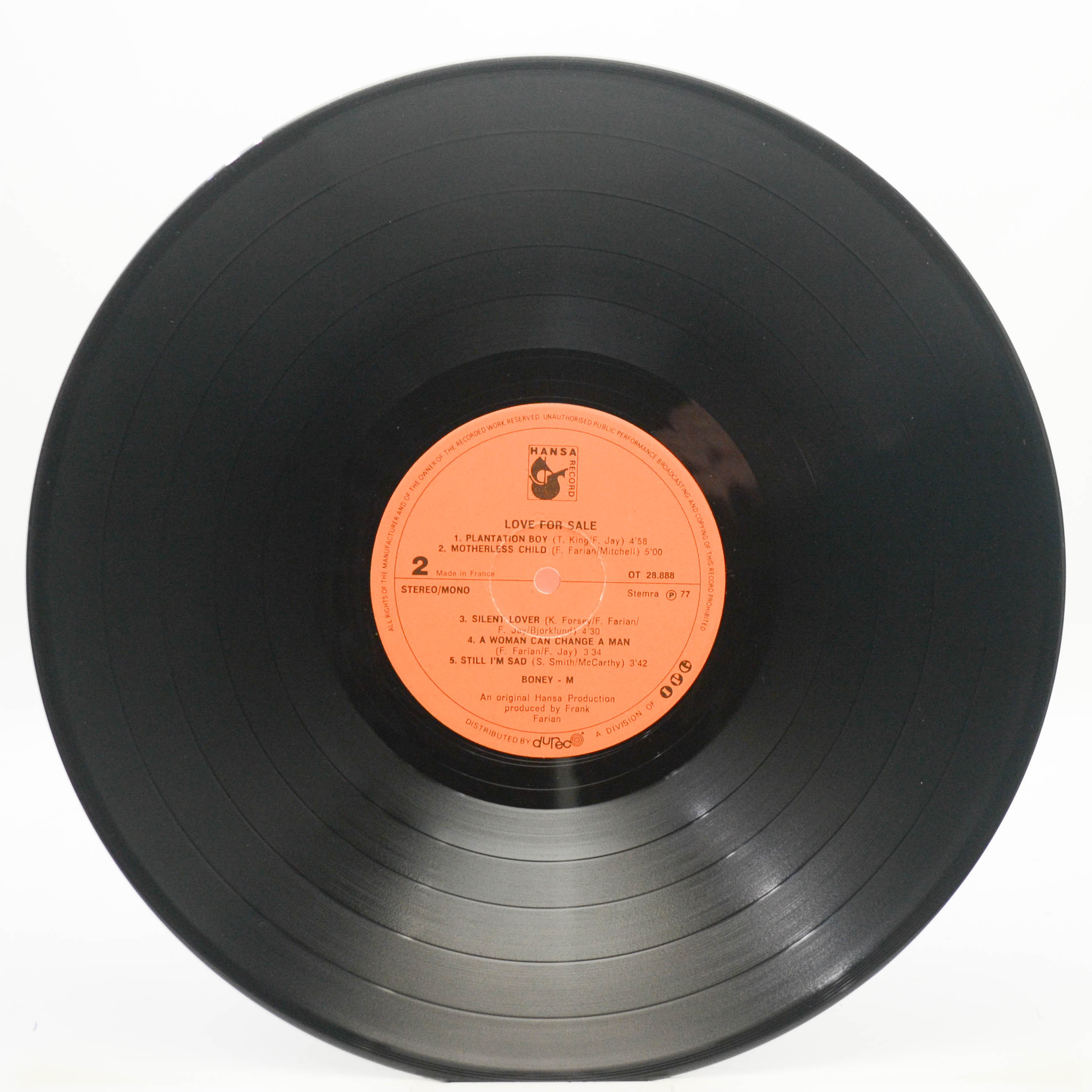 Boney M. — Love For Sale, 1977