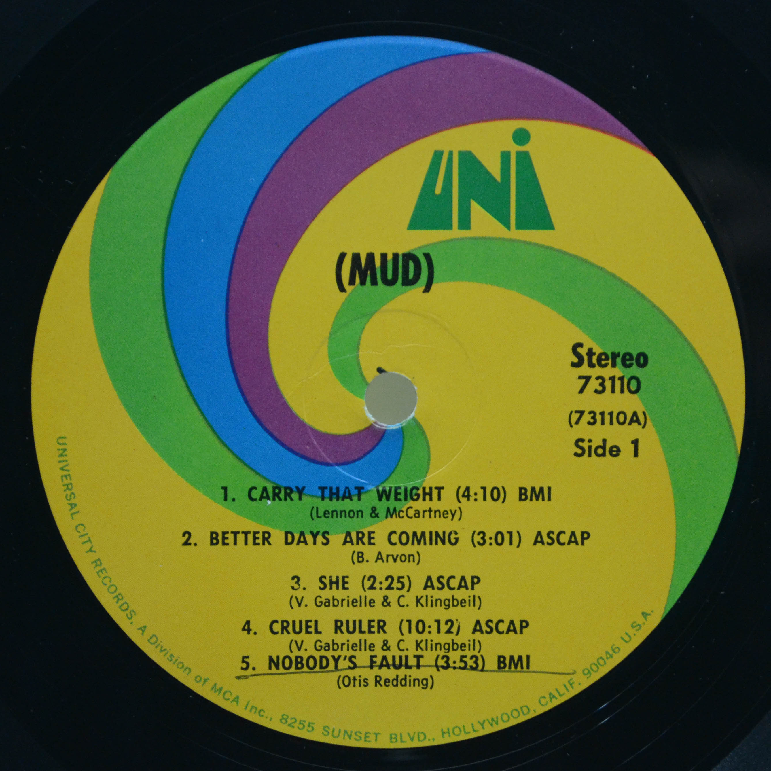 Mud — (Mud) (1-st, USA), 1971