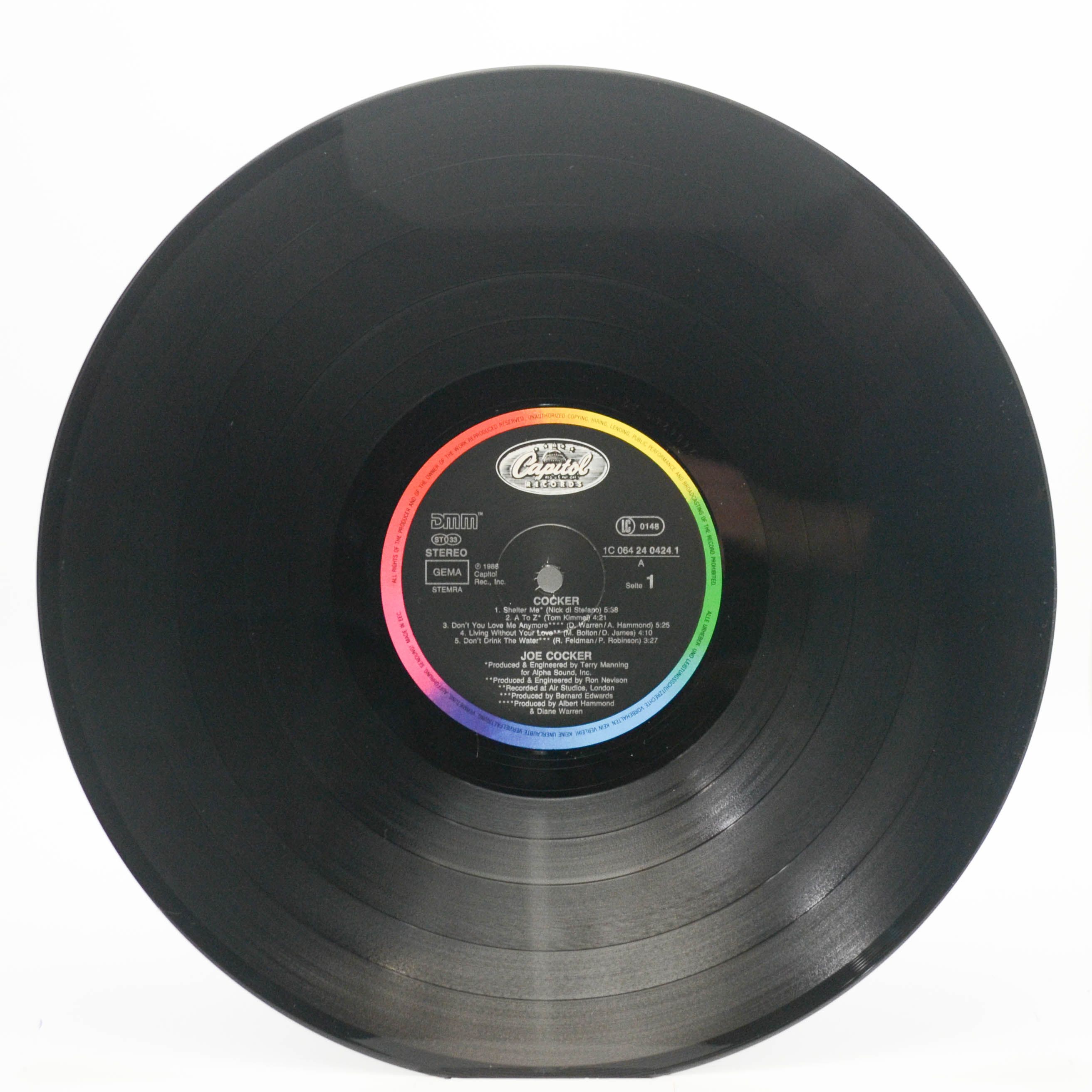 Joe Cocker — Cocker, 1986