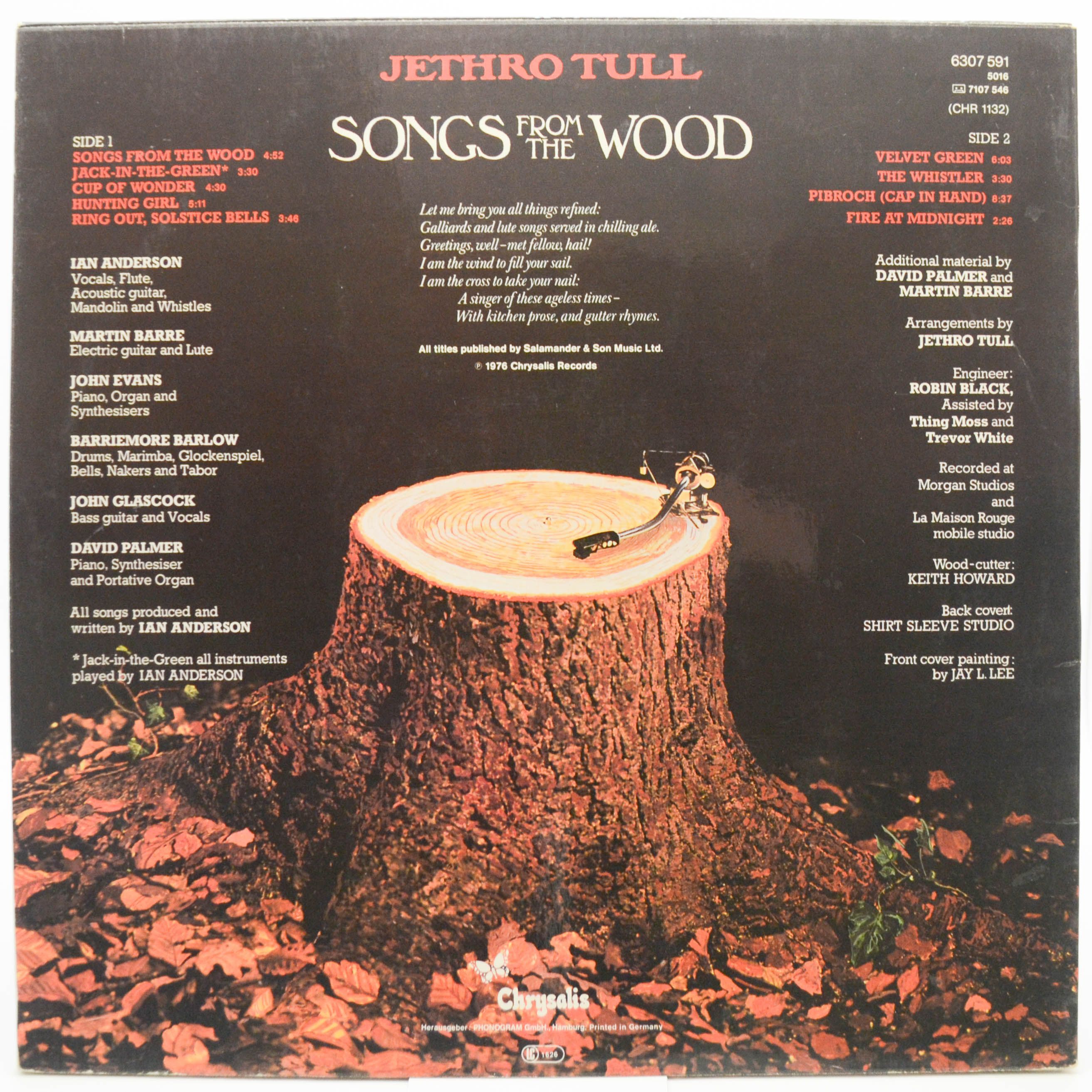 Jethro Tull — Songs From The Wood, 1977