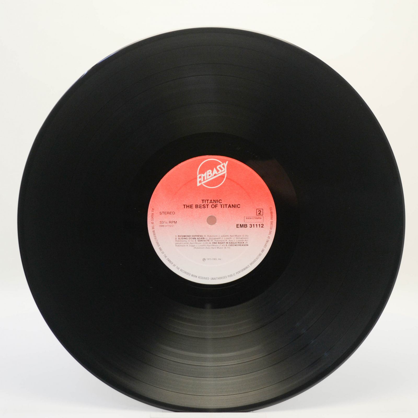 Titanic — The Best Of Titanic, 1975