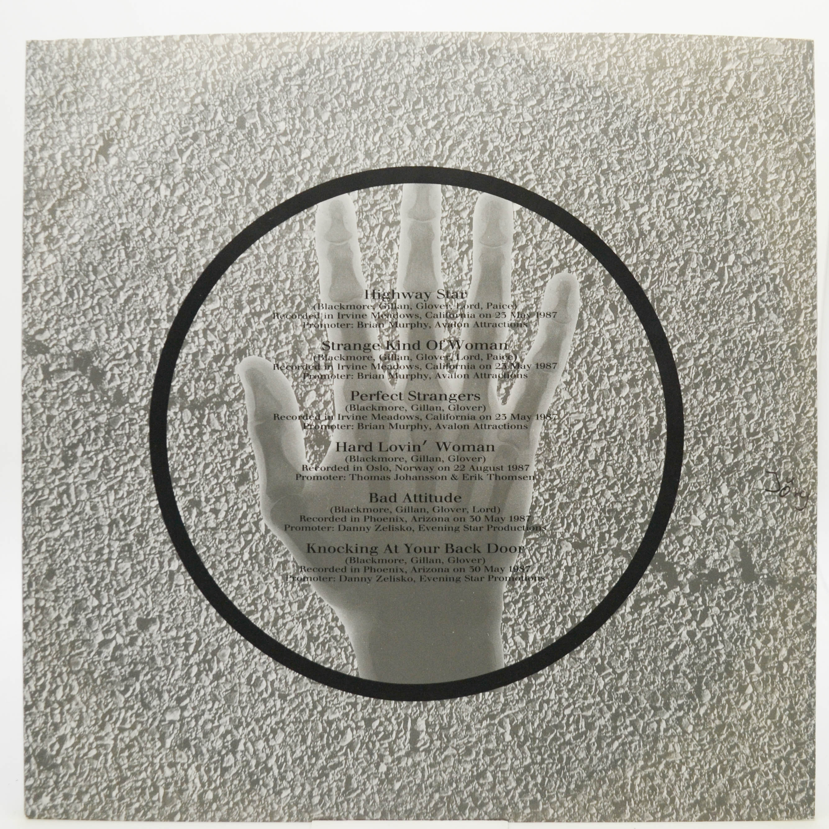 Deep Purple — Nobody's Perfect (2LP), 1988