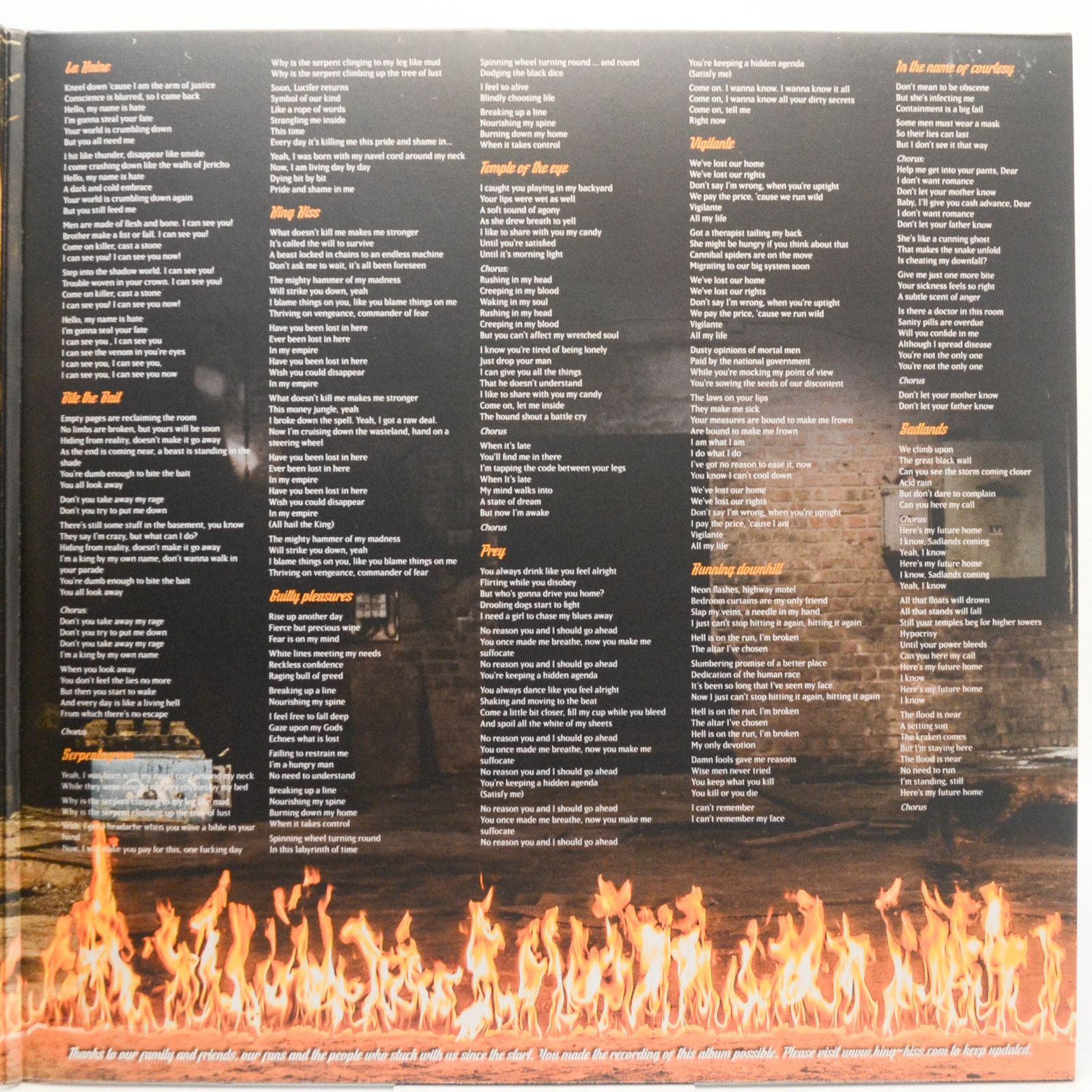 King Hiss — Sadlands, 2014