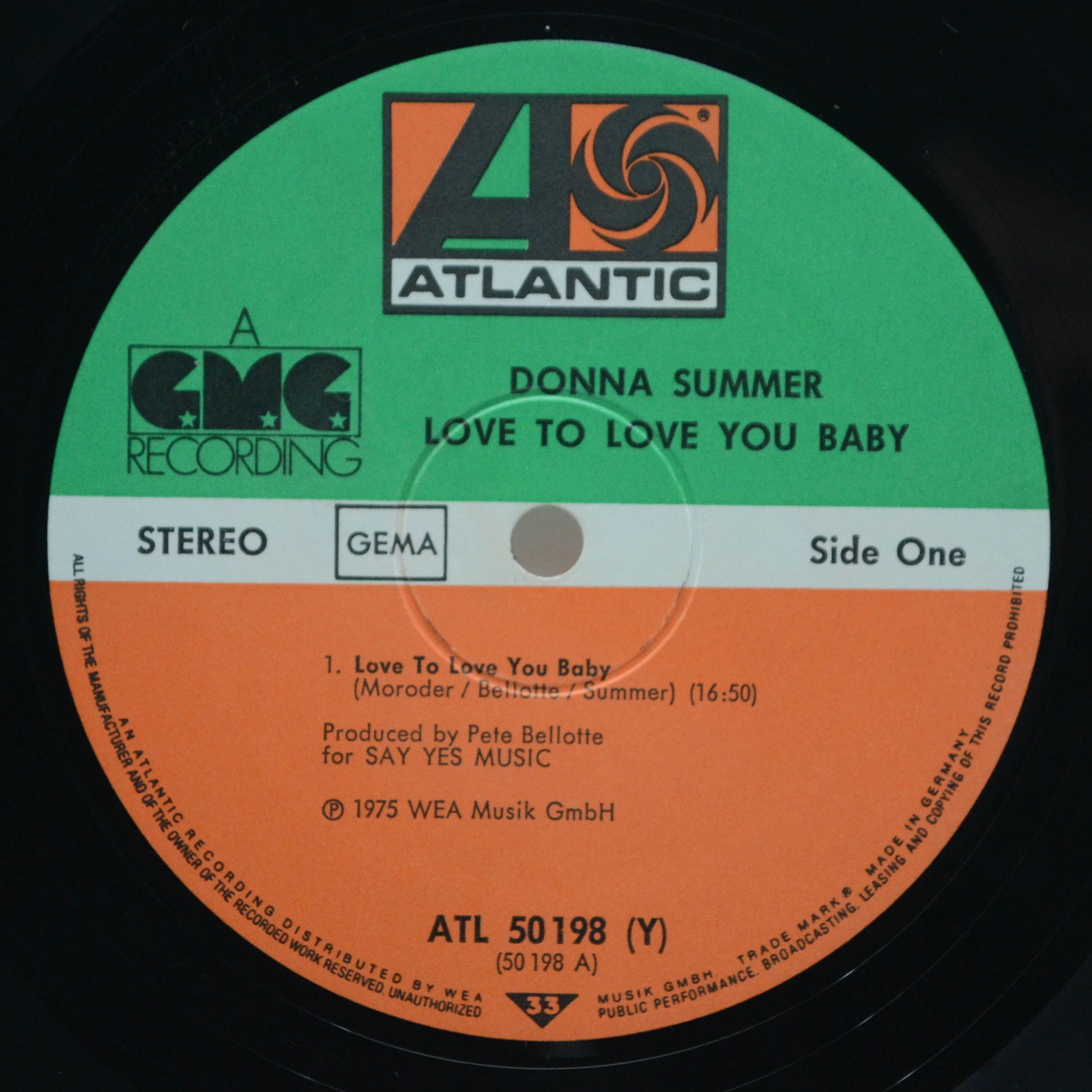 Donna Summer — Love To Love You Baby, 1975