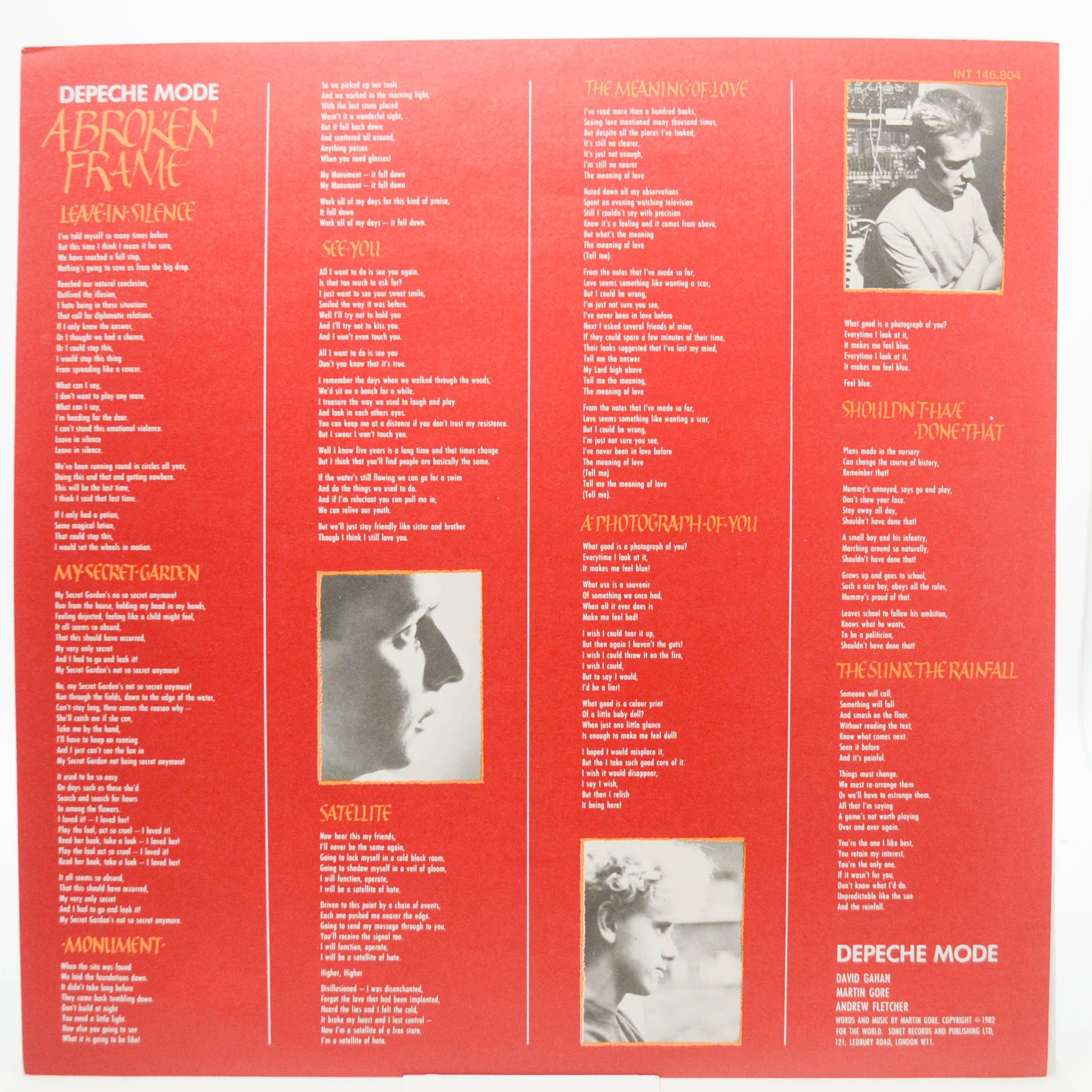 Depeche Mode — A Broken Frame, 1982