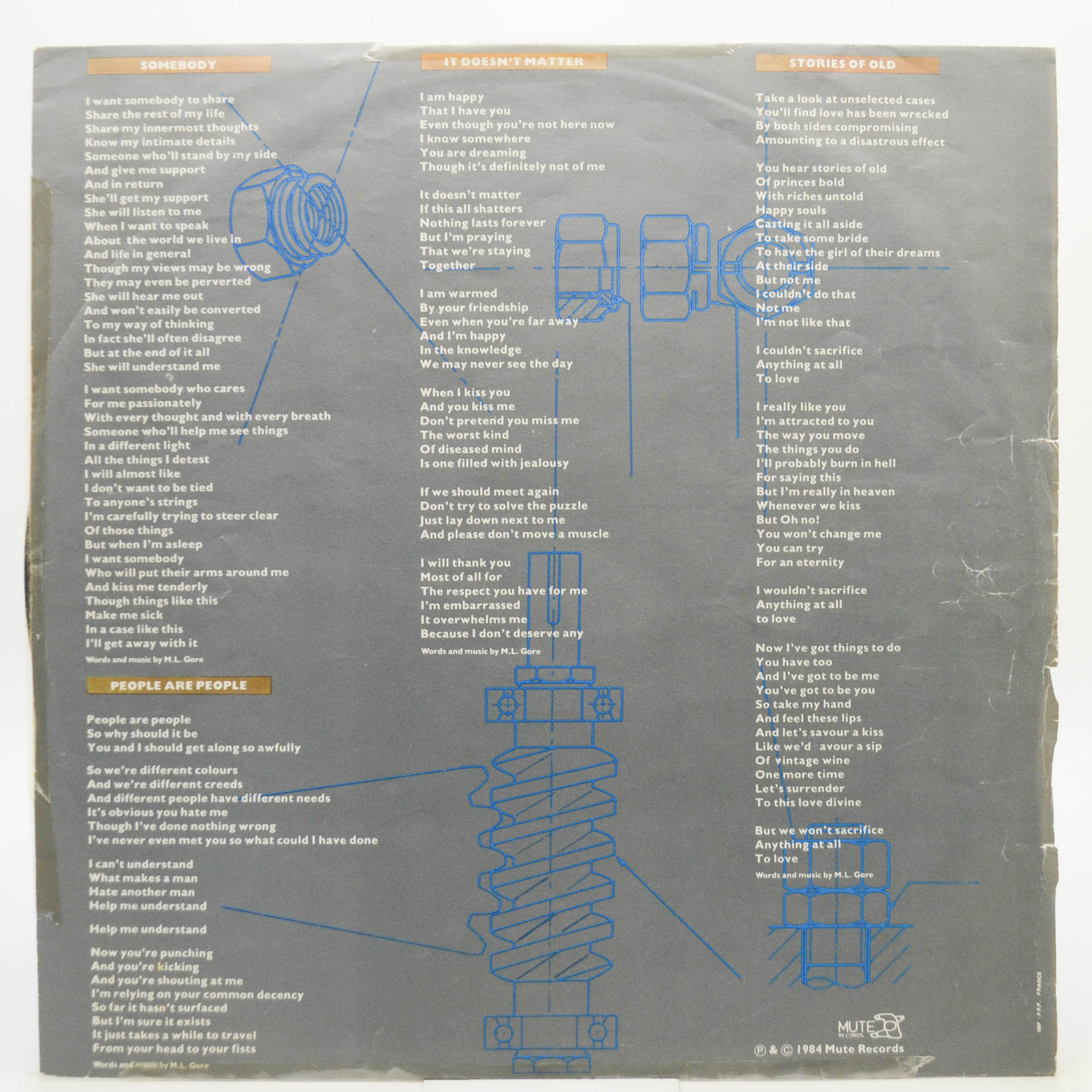 Depeche Mode — Some Great Reward, 1984