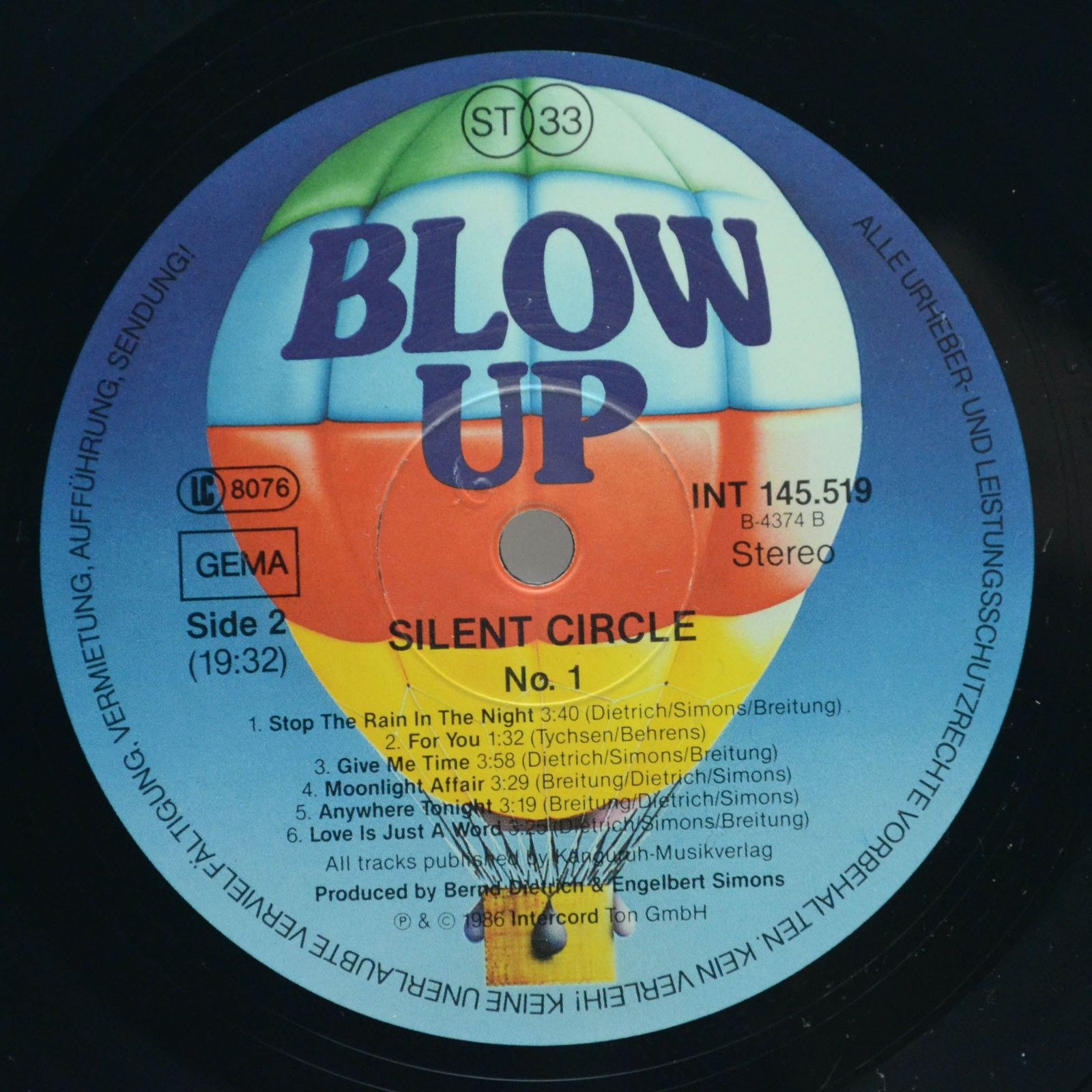 Silent Circle — № 1, 1986