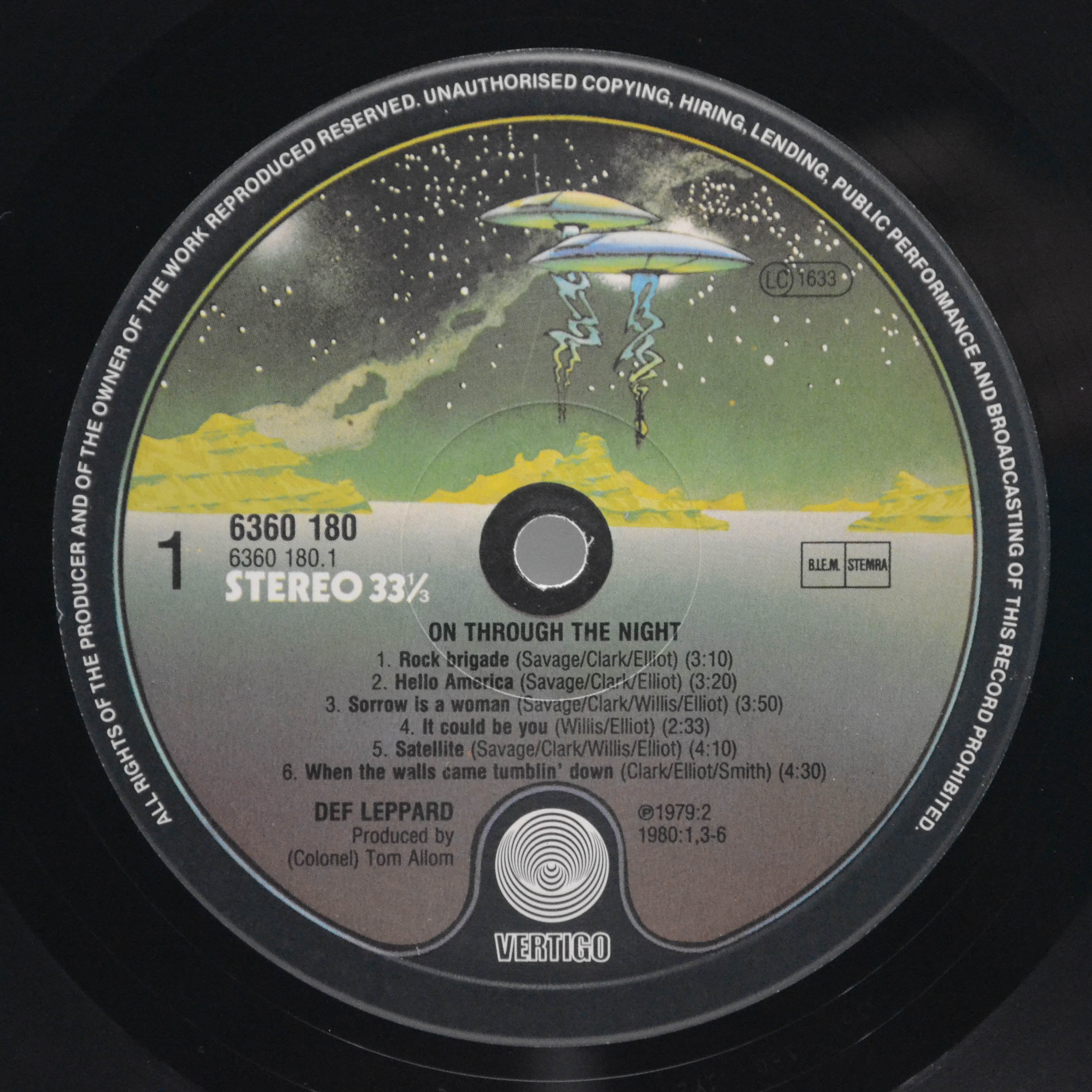 Def Leppard — On Through The Night, 1980