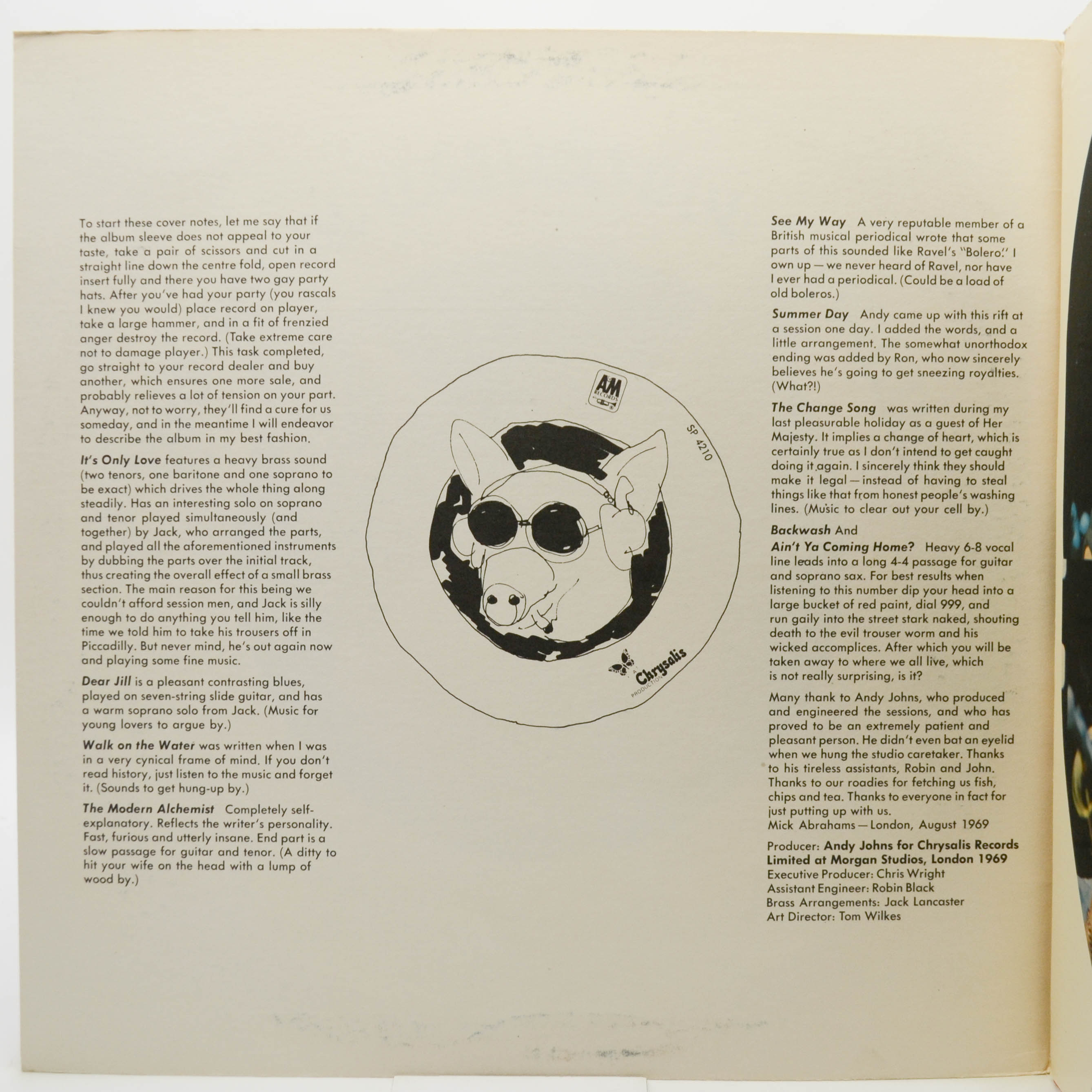 Blodwyn Pig — Ahead Rings Out (USA), 1969