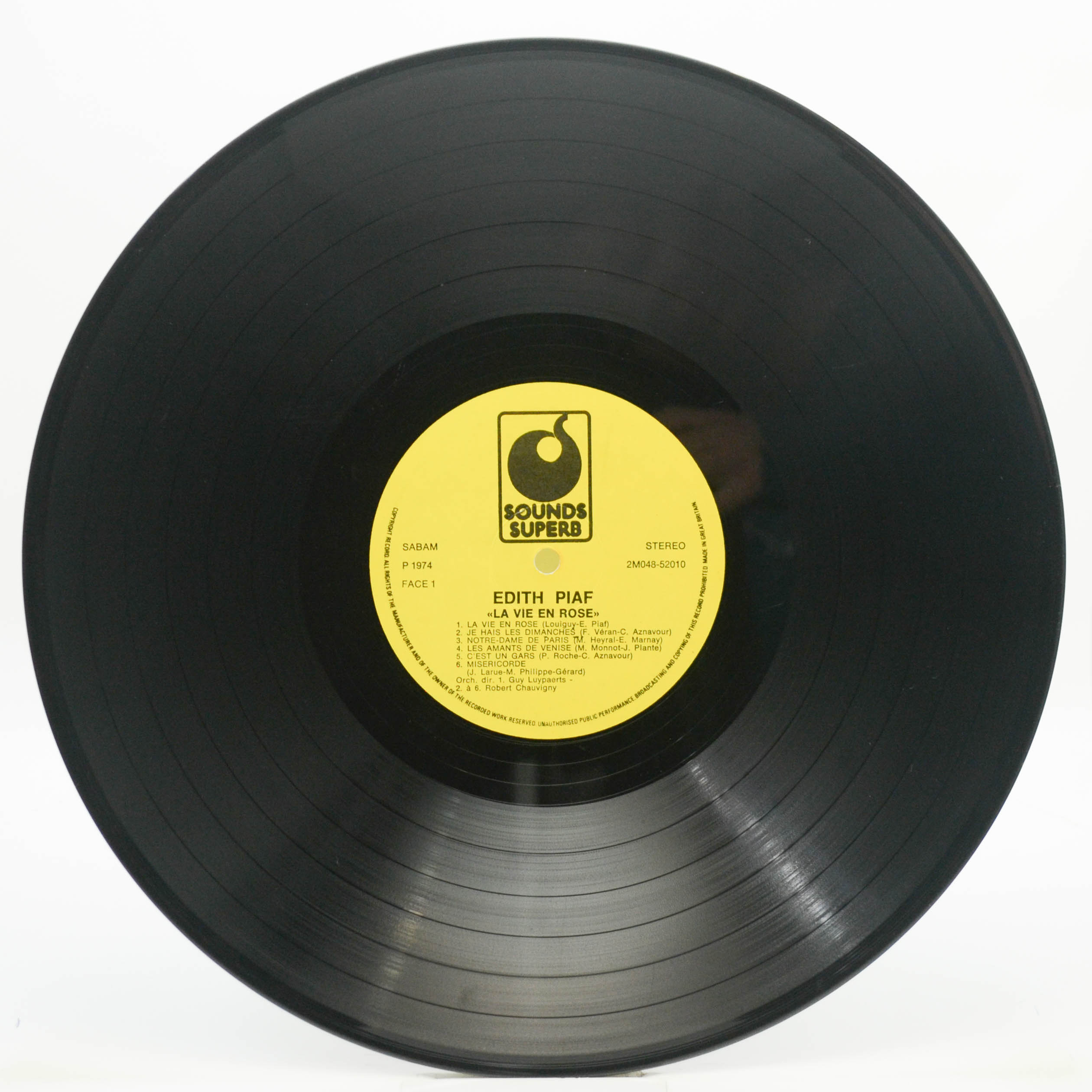 Edith Piaf — La Vie En Rose (France), 1974