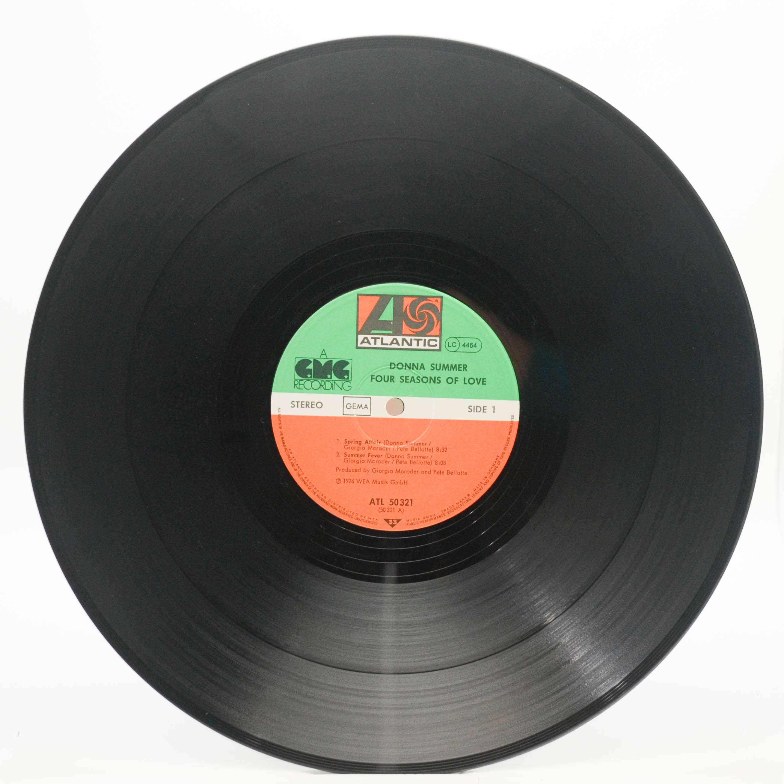 Donna Summer — Four Seasons Of Love (poster), 1977