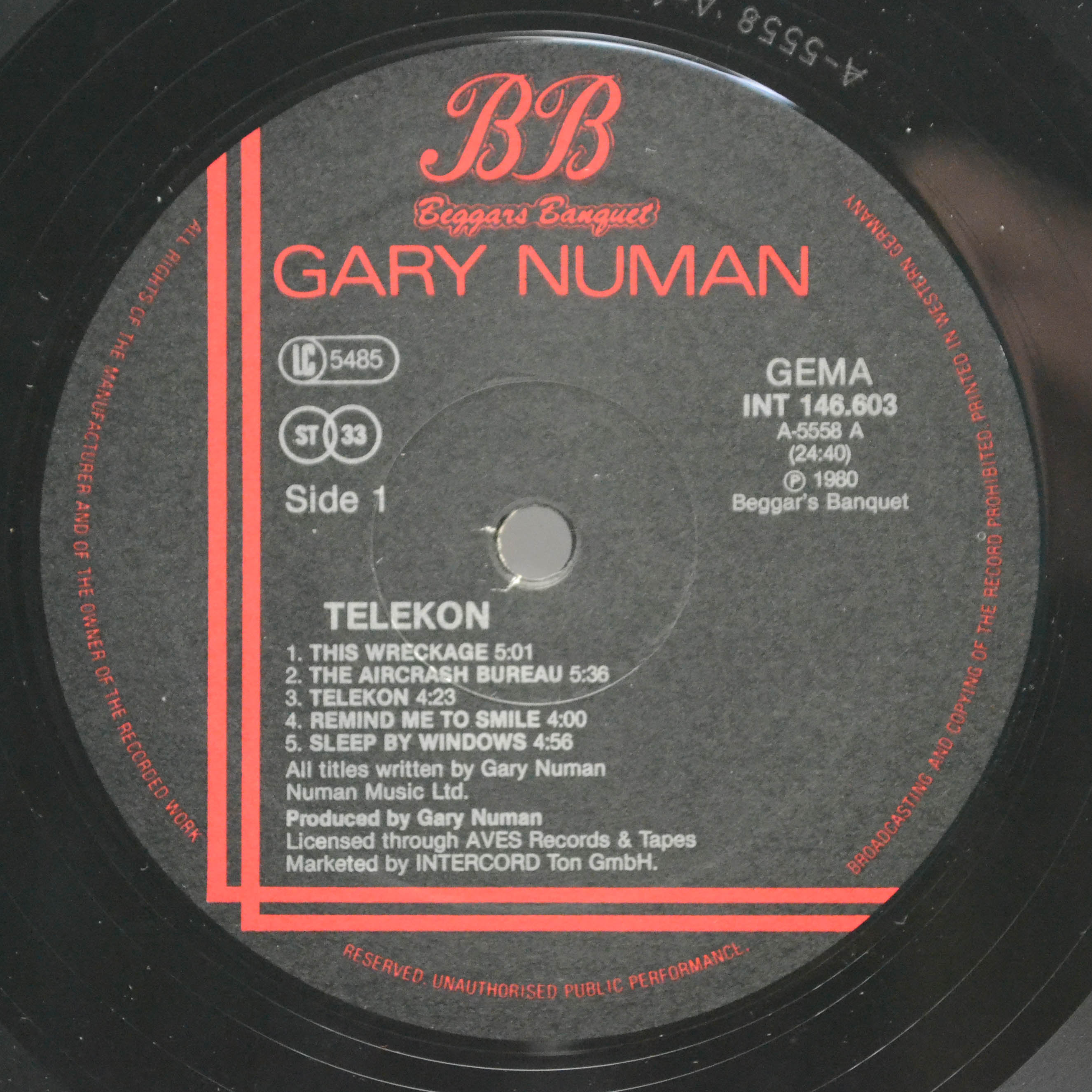 Gary Numan — Telekon, 1980