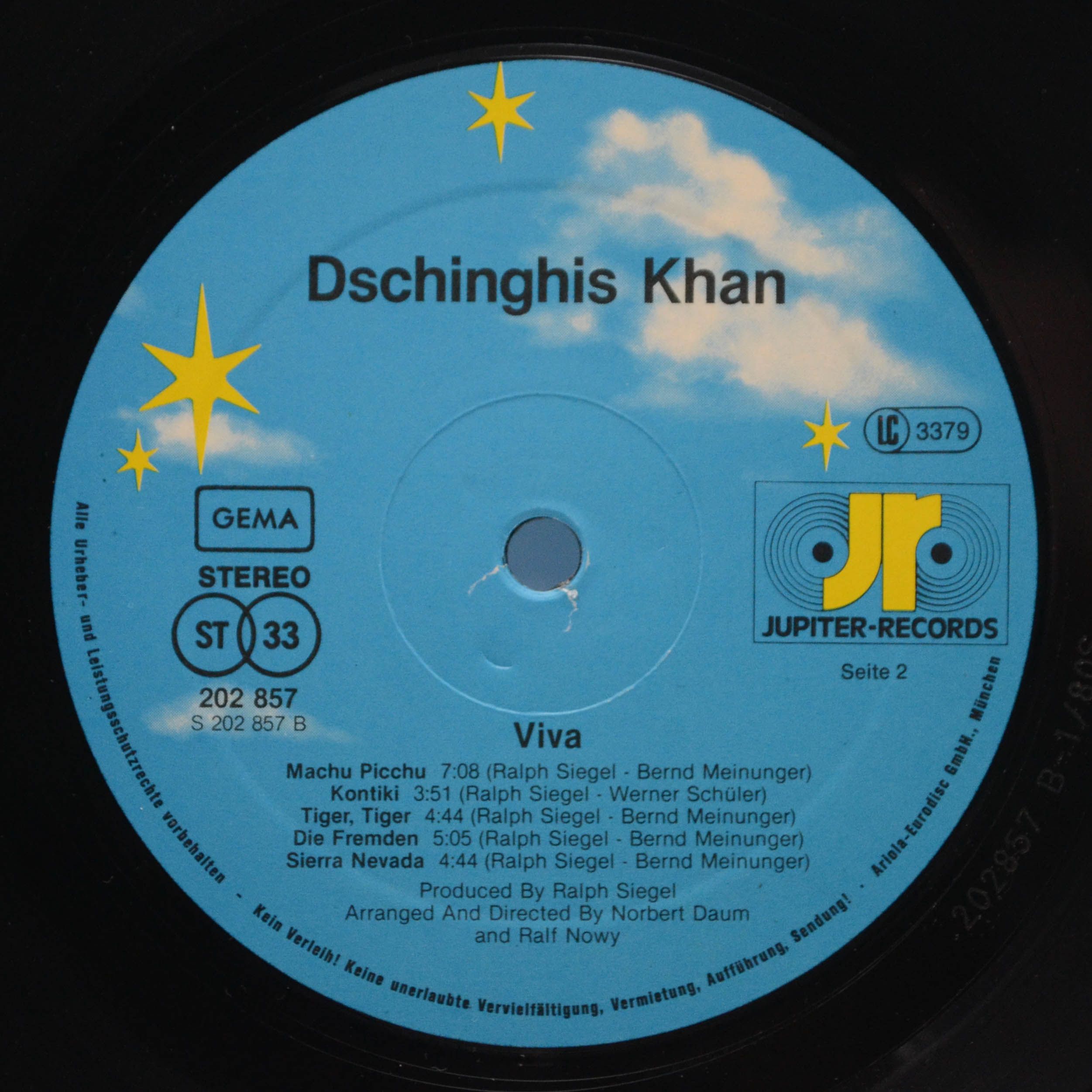Dschinghis Khan — Viva, 1980