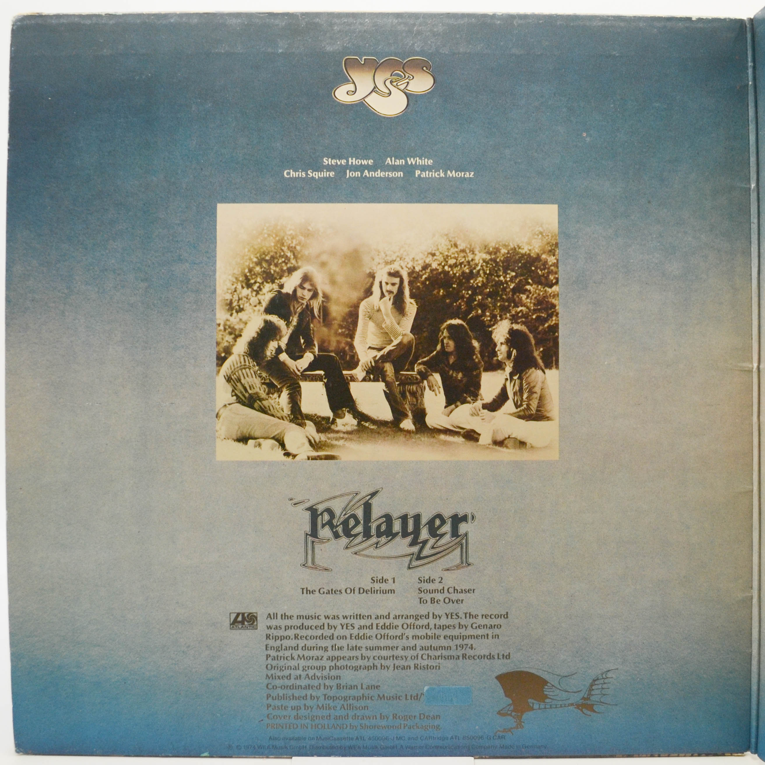 Yes — Relayer, 1974