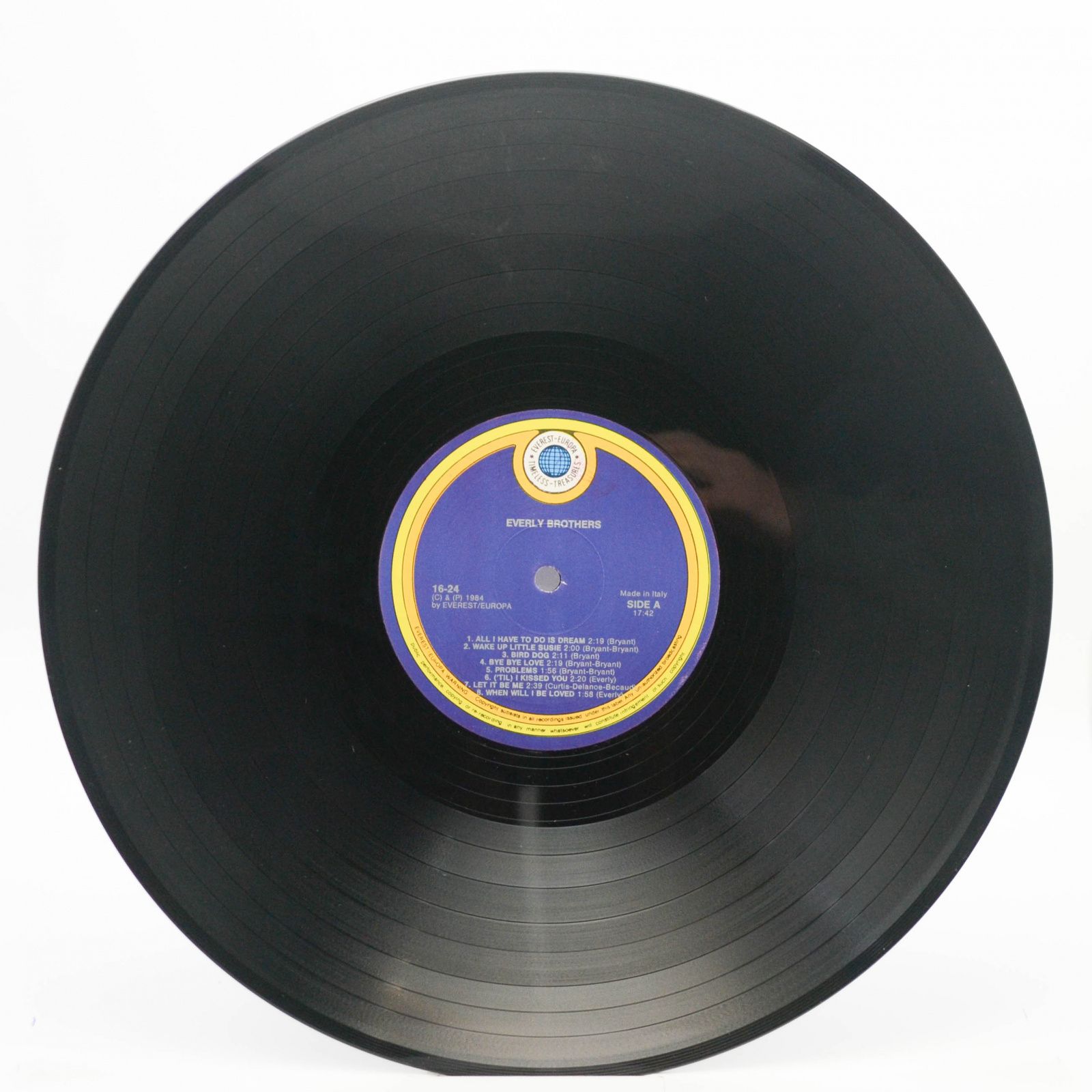 Everly Brothers — 16 Original Hits!, 1984