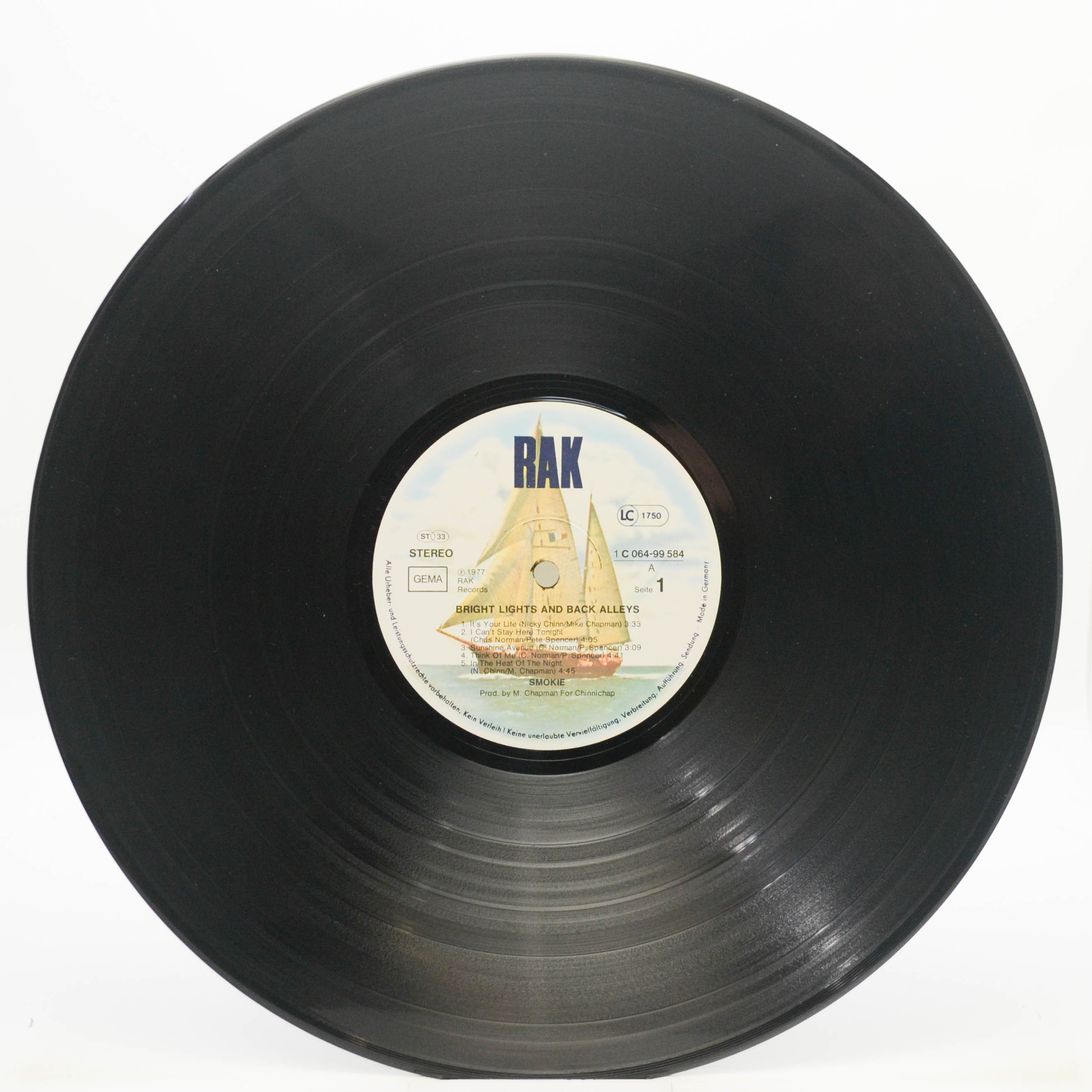 Smokie — Bright Lights & Back Alleys, 1977