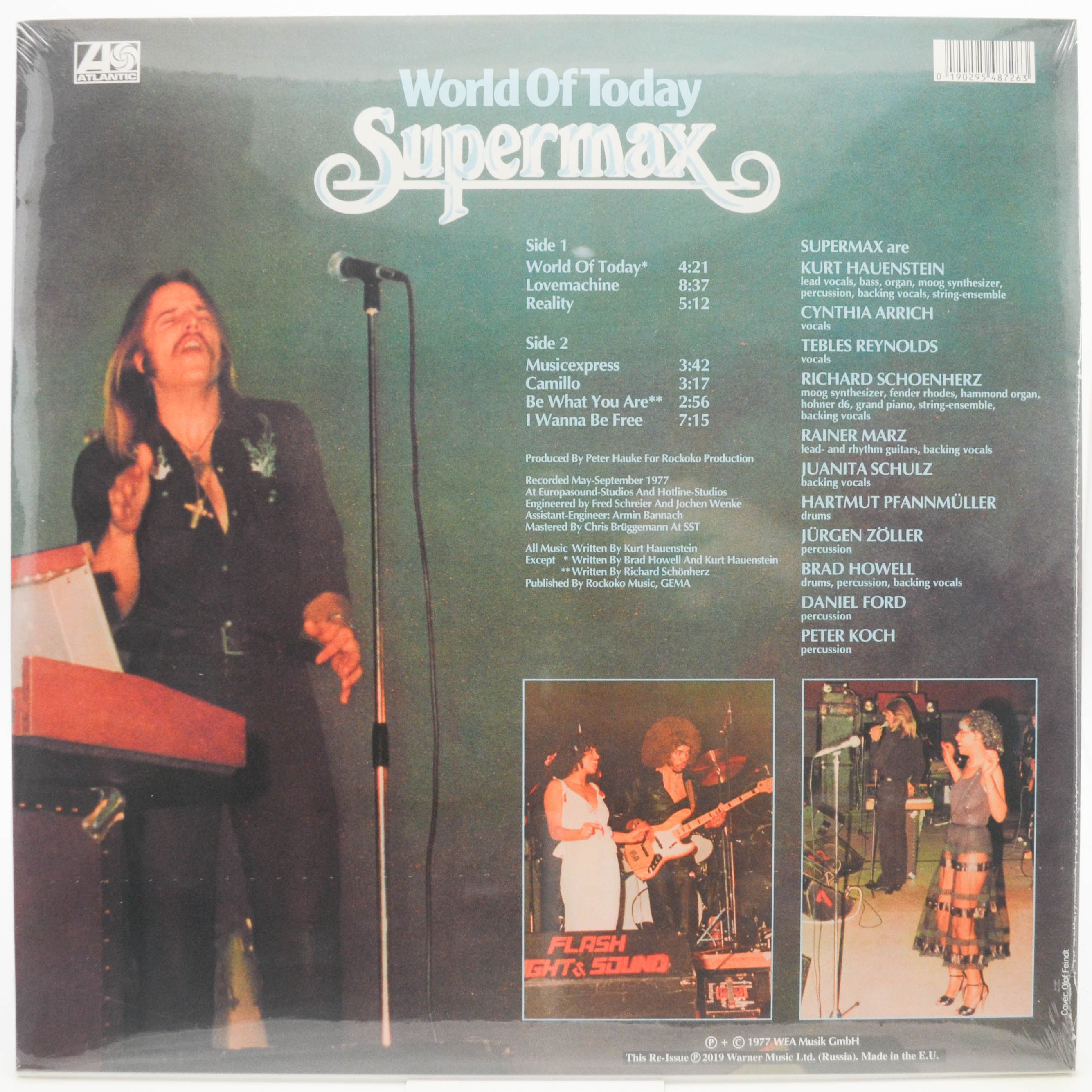 Supermax — World Of Today, 1977