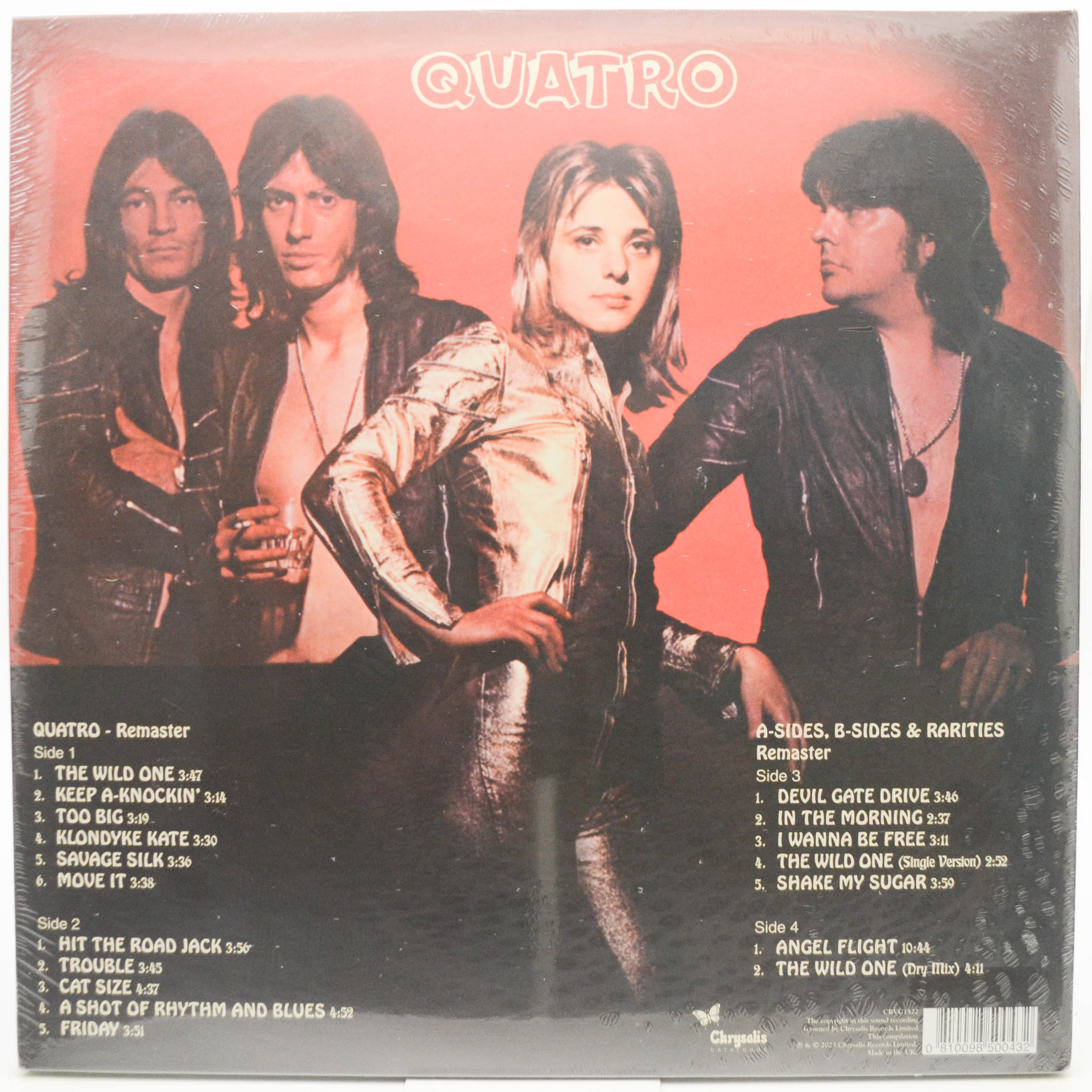 Suzi Quatro — Quatro (2LP), 1974