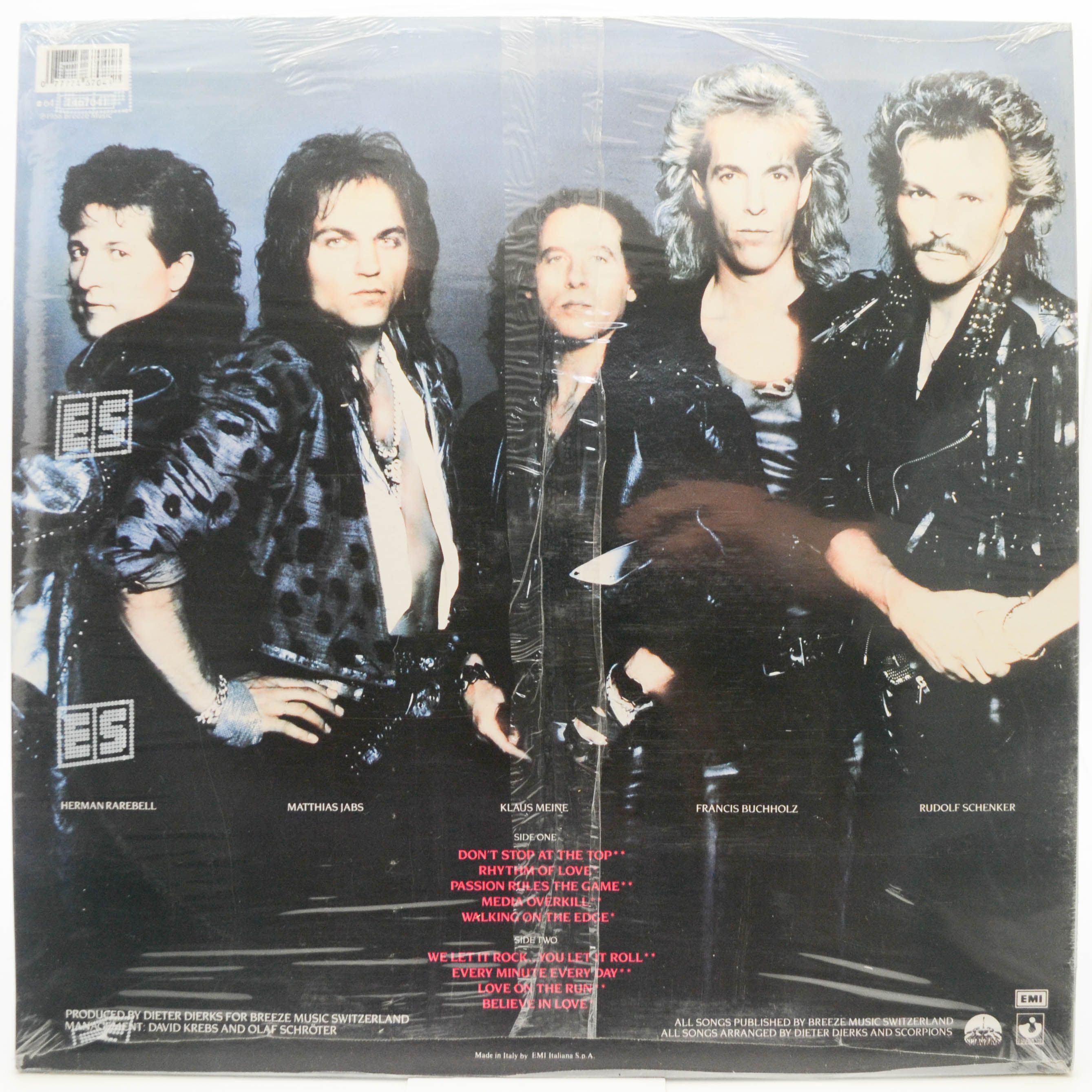Scorpions — Savage Amusement, 1988