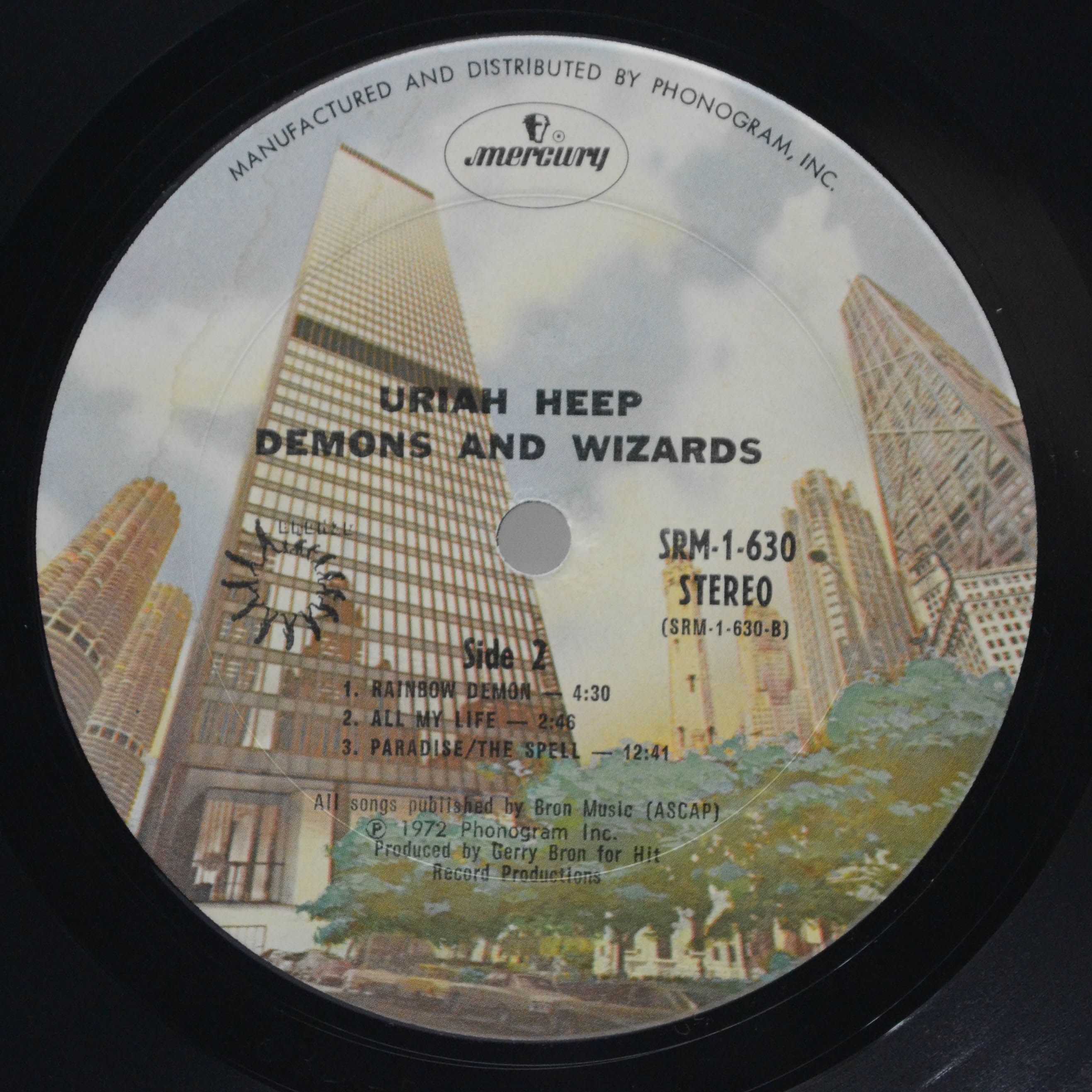 Uriah Heep — Demons And Wizards (USA), 1972