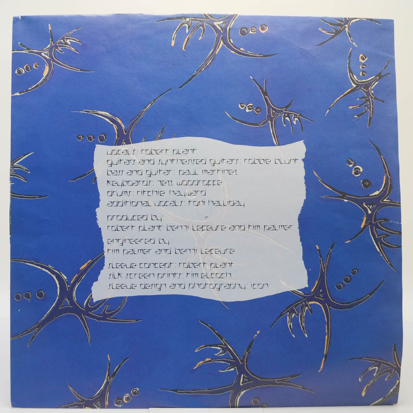 Robert Plant — Shaken 'N' Stirred, 1985